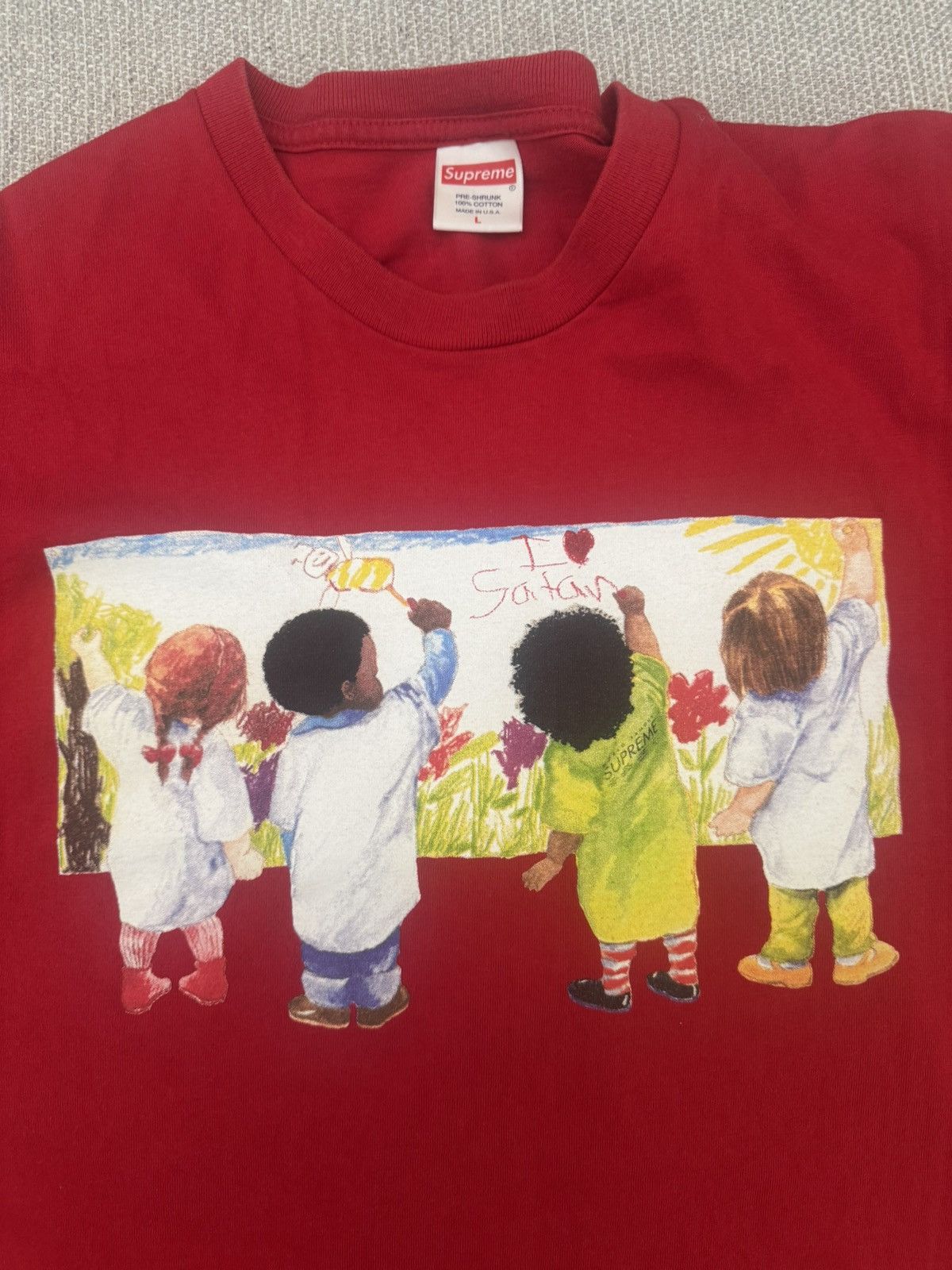 Supreme Supreme kids t shirt Size US L / EU 52-54 / 3 - 2 Thumbnail