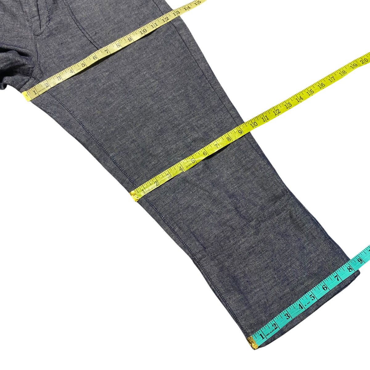 Issey Miyake Issey Miyake Plantation Light Denim Cropped Pants Size 30" / US 8 / IT 44 - 16 Thumbnail