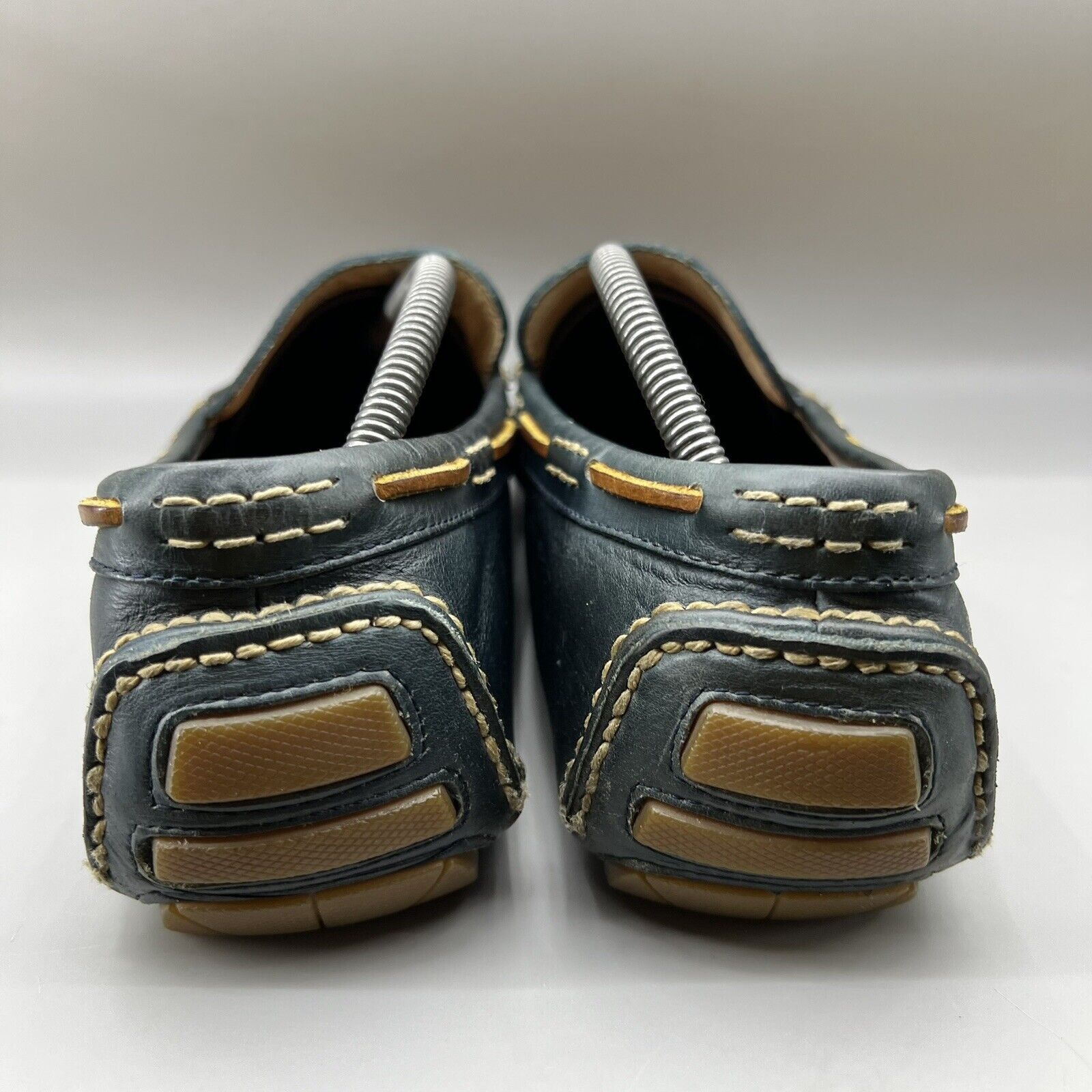 Frye Frye West Driver Moccasins Men’s 10.5 Blue Leather Slip On Size US 10.5 / EU 43-44 - 4 Thumbnail