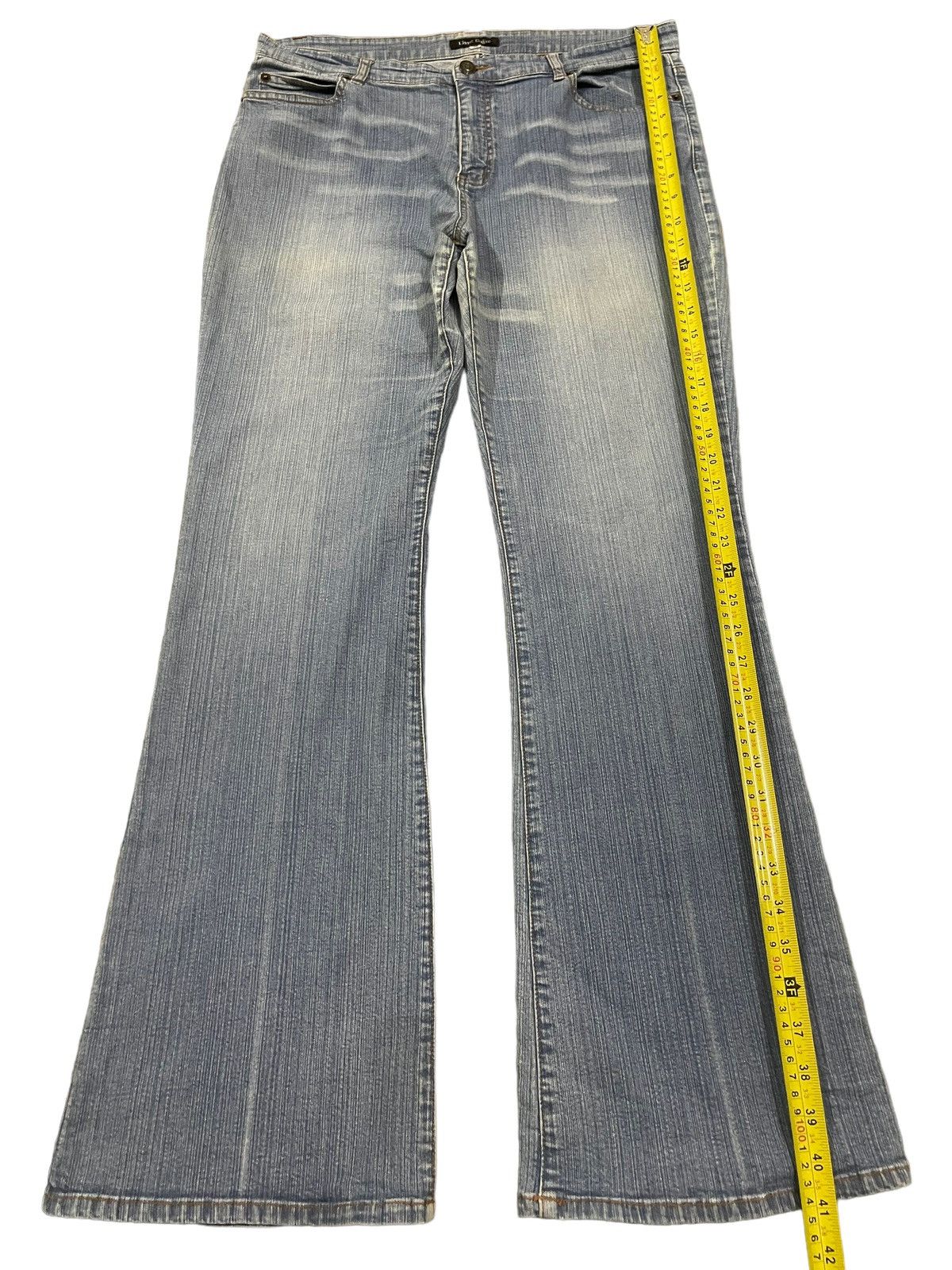 14th Addiction Vintage Japanese Brand Blue Wash Style Bootcut Jeans Size US 33 - 10 Thumbnail