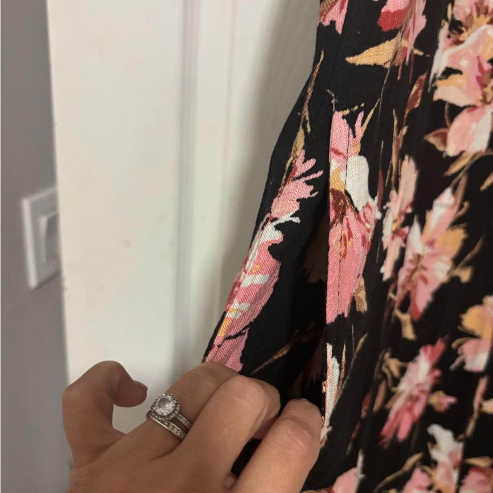 Other Floral Sleeveless Maxi Dress Size XL / US 12-14 / IT 48-50 - 2 Thumbnail