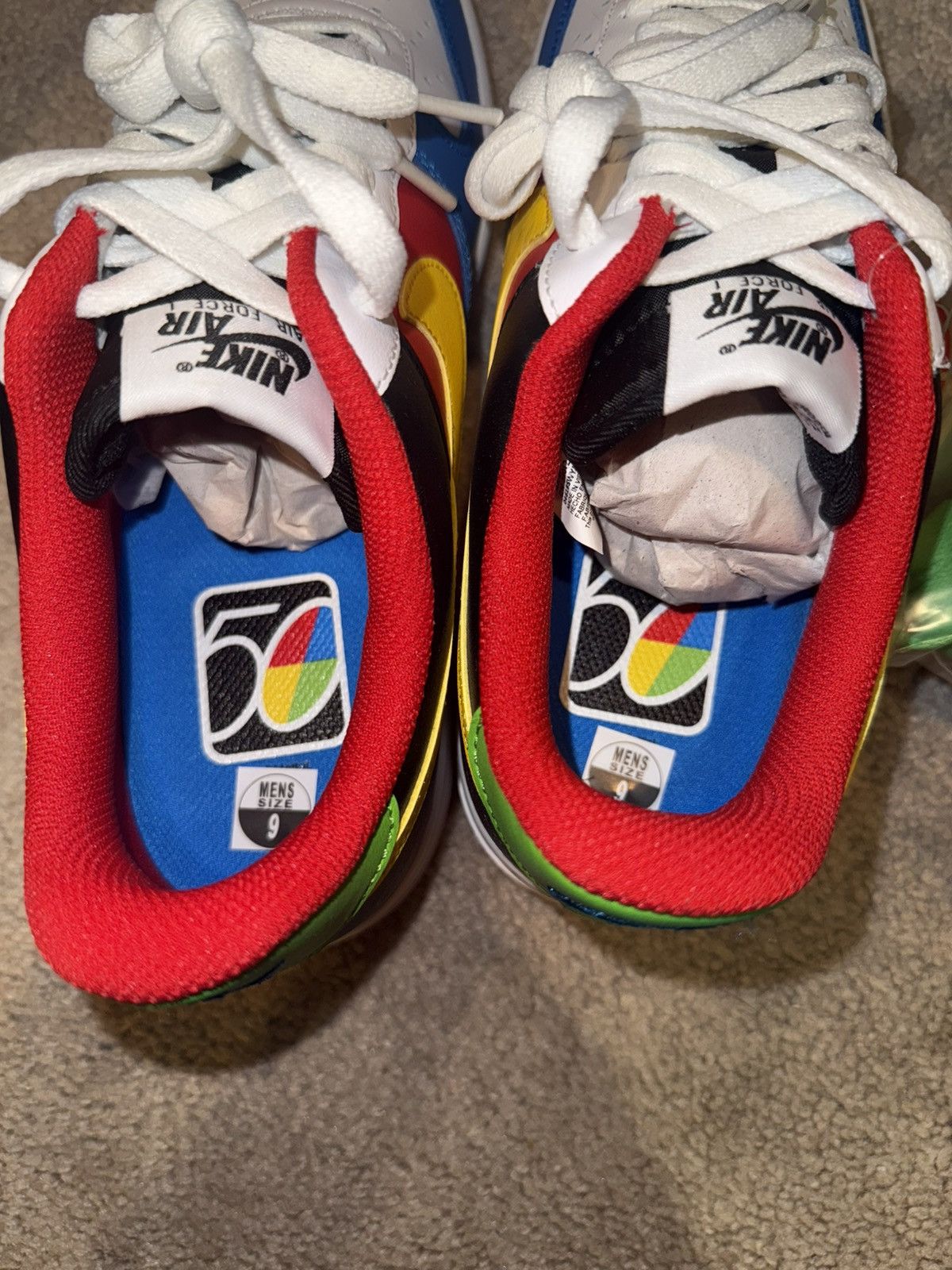 Nike uno 50th anniversary air force 1 low Size US 9 / EU 42 - 6 Thumbnail