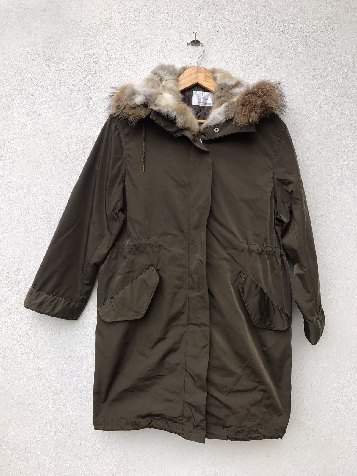 Vintage × Yohji Yamamoto Vintage Ined by Yohji Yamamoto Parka Hood Design Size US M / EU 48-50 / 2 - 1 Thumbnail