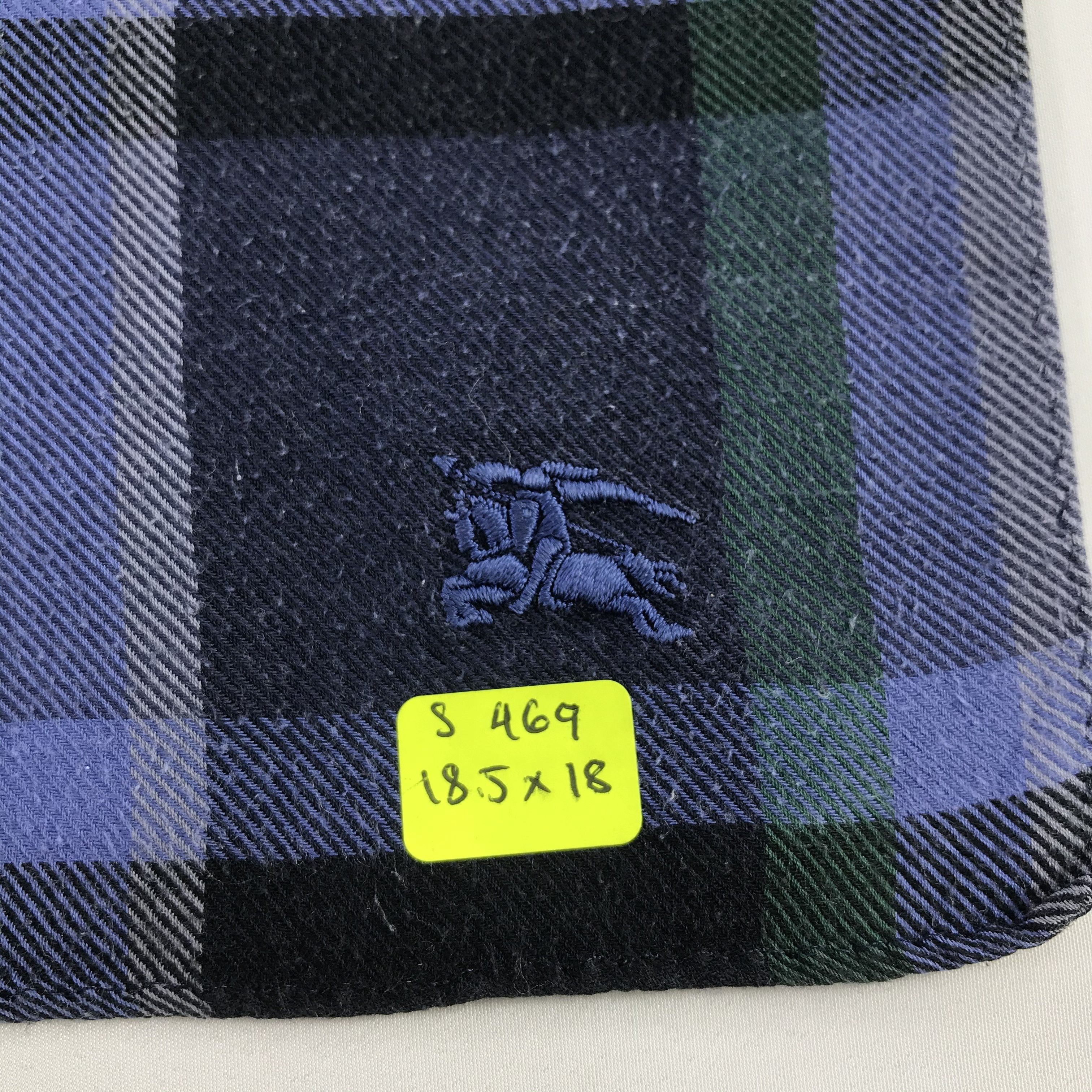 Burberry × Vintage Burberry Bandana / Handkerchief / Neckerchief - S469 Size ONE SIZE - 5 Thumbnail