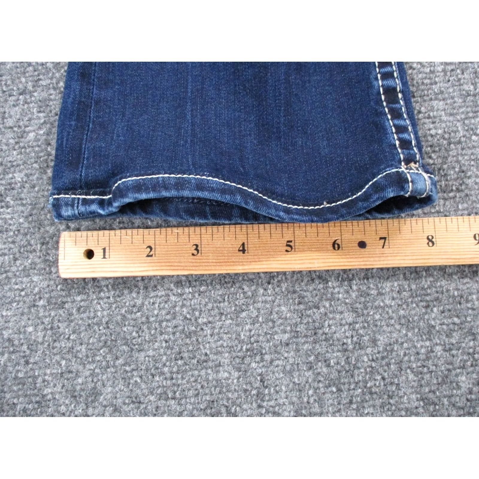 Vintage BKE Buckle Jeans Mens 29 X 30 Blue Denim Aiden Boot Cut Jeans Regular 5-Pocket Mens Blue 90s Style Boots Cut Buckle Brand: Buckle Jeans" Size US 29 - 5 Thumbnail