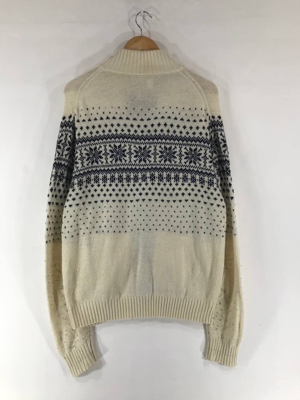 Japanese Brand × Vintage Vintage Cardigan Full Button Rare Design Size US XL / EU 56 / 4 - 2 Thumbnail