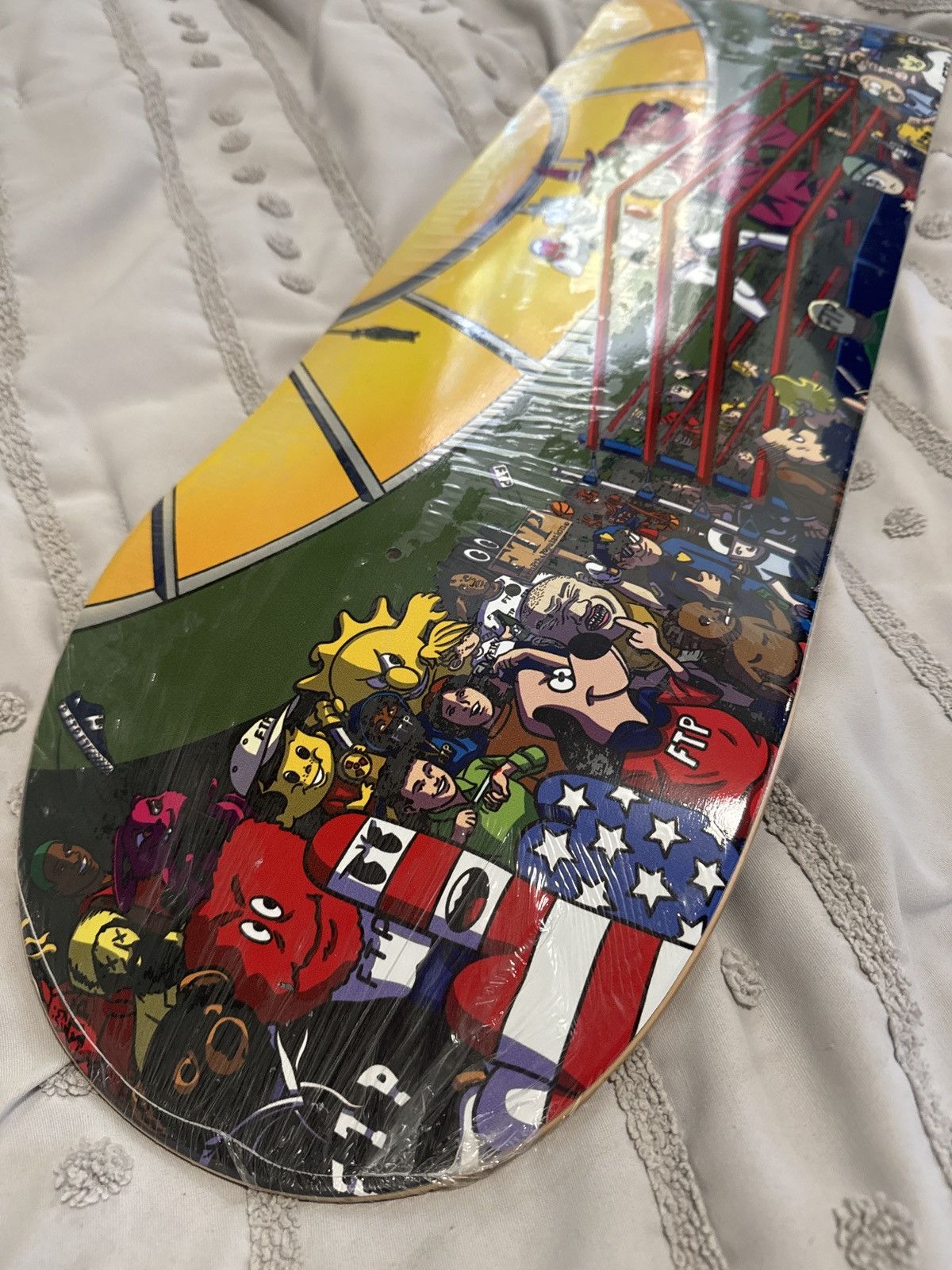 Fuck The Population FTP Fight Night Deck 8.625 Size ONE SIZE - 1 Thumbnail