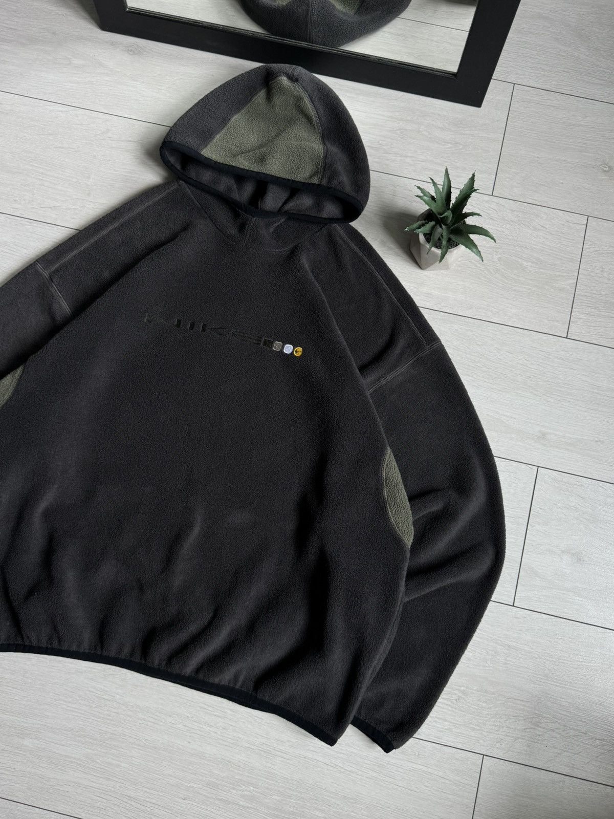 Nike Vintage Nike Ninja Fleece Drill Sherpa Jacket Size US XL / EU 56 / 4 - 3 Thumbnail