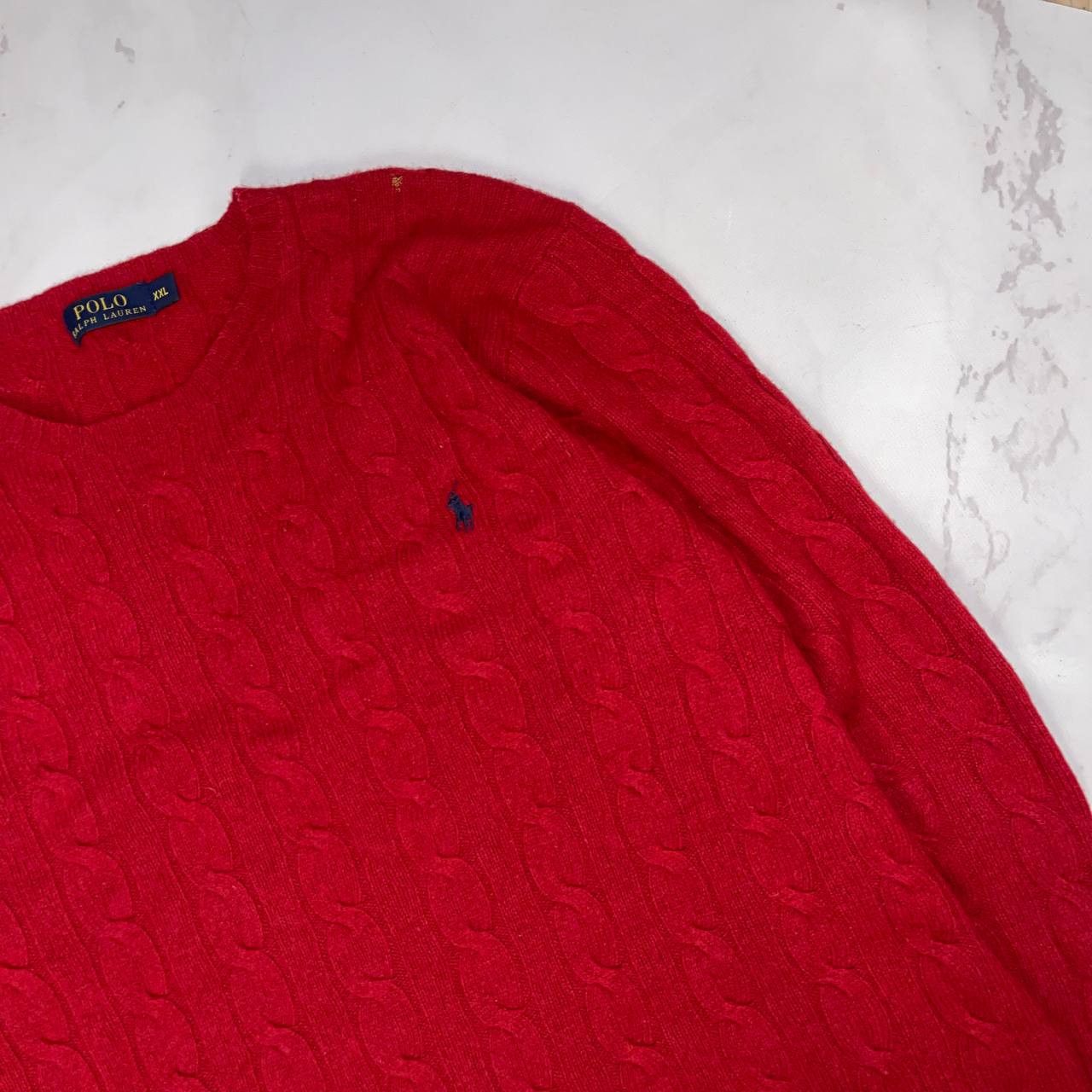 Polo Ralph Lauren Ralph Lauren Polo Knitted Cashmere Sewaters Mens Red Sz XXl Size US XXL / EU 58 / 5 - 5 Thumbnail