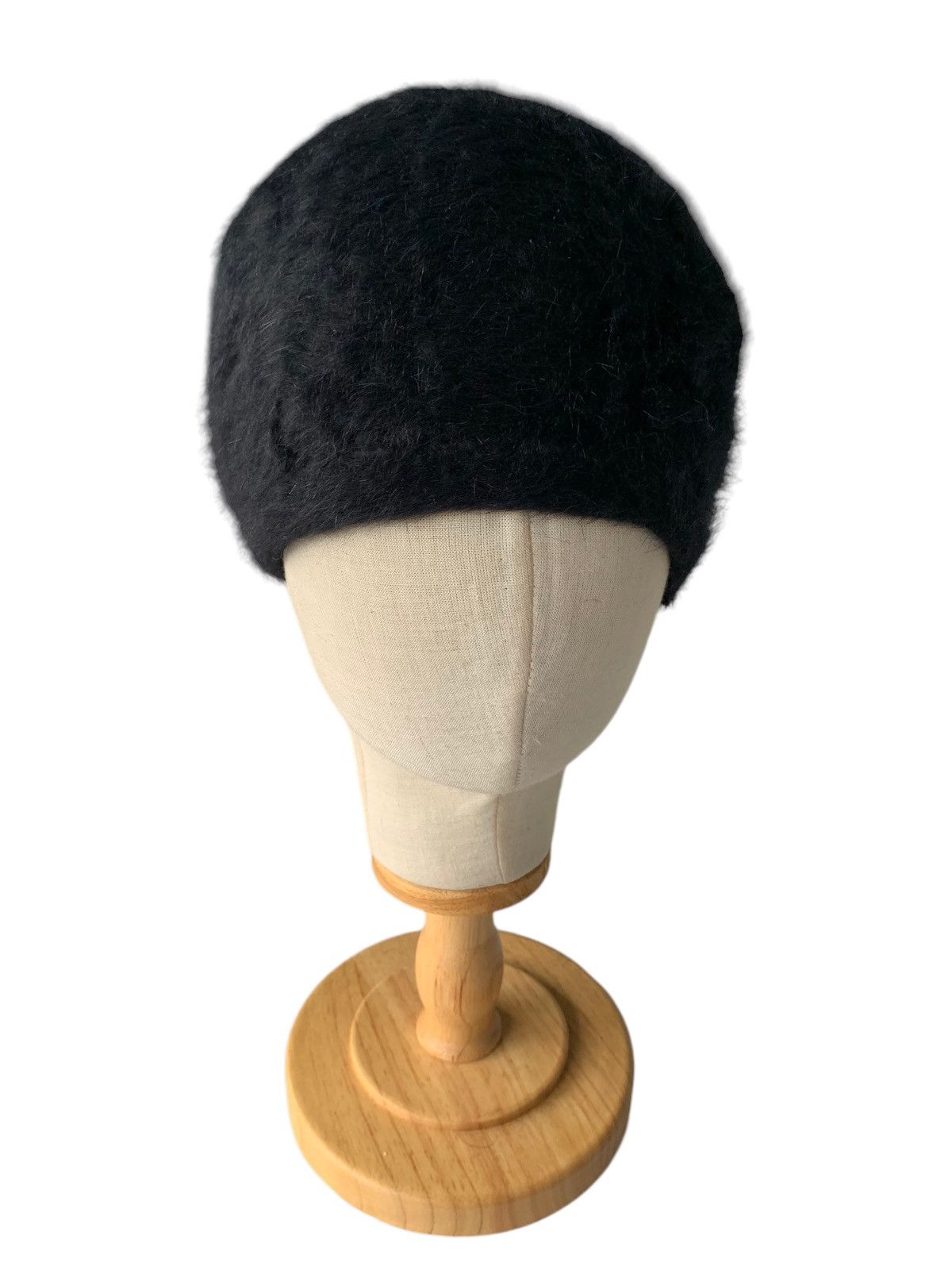 14th Addiction × Japanese Brand Punk Bondage style Mohair Fur Hats Size ONE SIZE - 2 Thumbnail