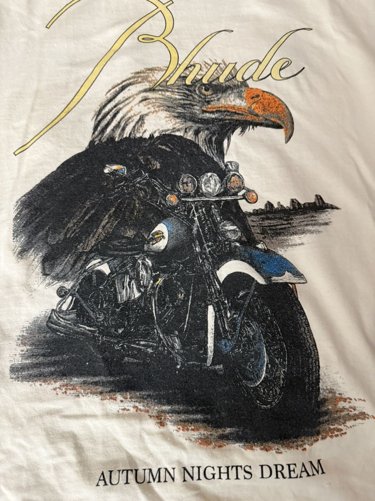 Rhude smoke t shirt L