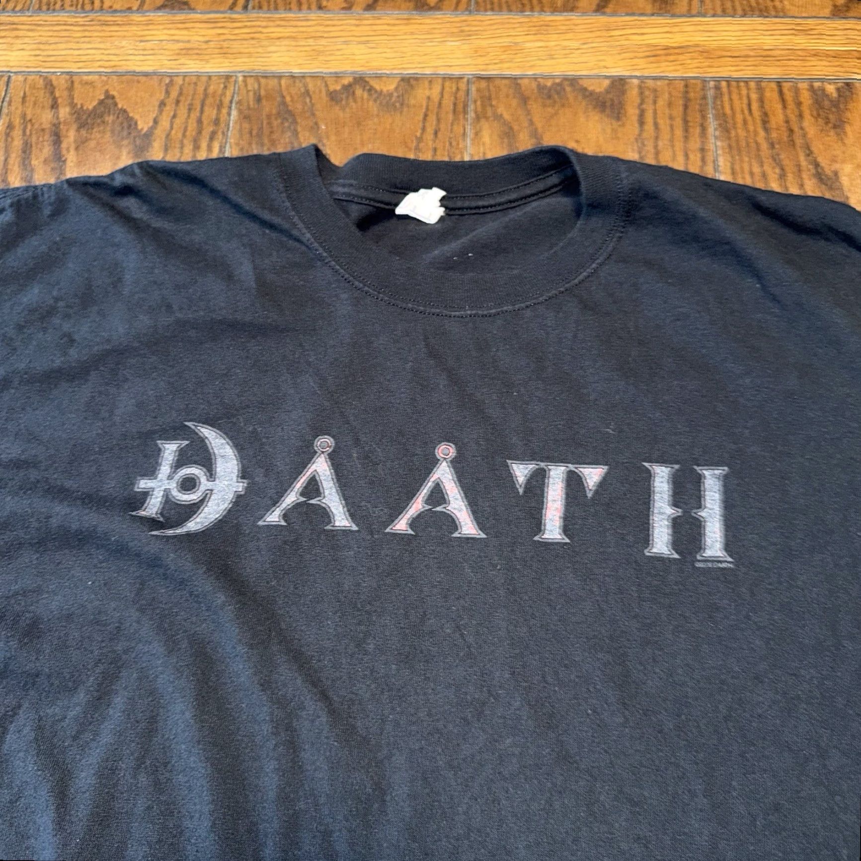 Anvil DAATH Band T Shirt XL Black Anvil Crew Neck Short Sleeve Graphic Print Vintage No Size US XL / EU 56 / 4 - 2 Thumbnail