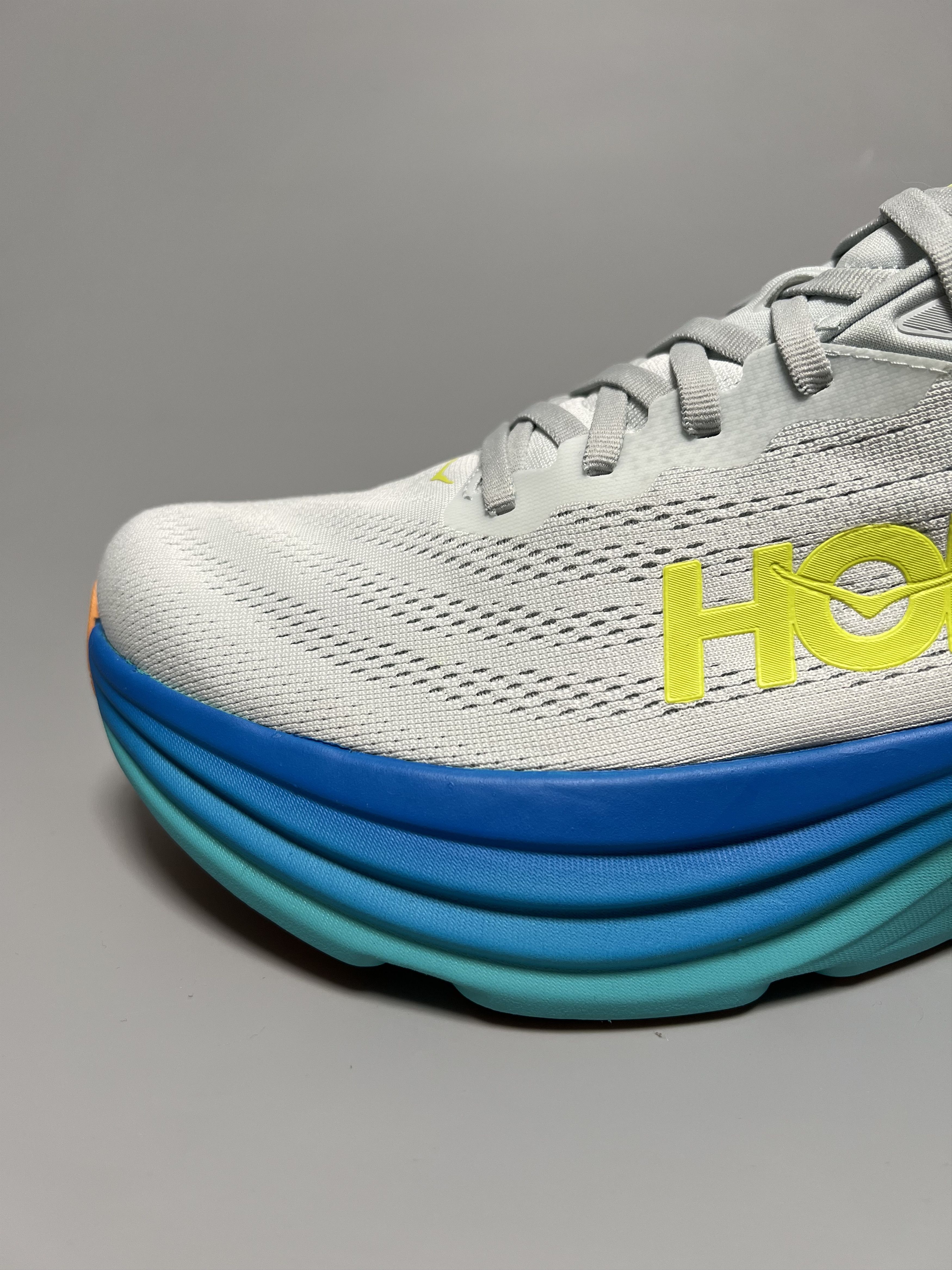 Hoka 12D Hoka One One Bondi 8 Men's Running Shoes Walking Gym Size US 12 / EU 45 - 8 Thumbnail