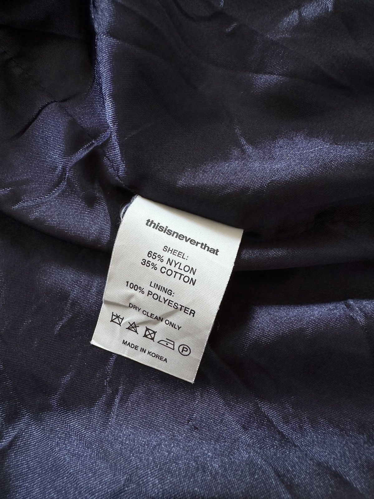 thisisneverthat THISISNEVERTHAT Varsity Jacket - Navy Size US L / EU 52-54 / 3 - 12 Thumbnail