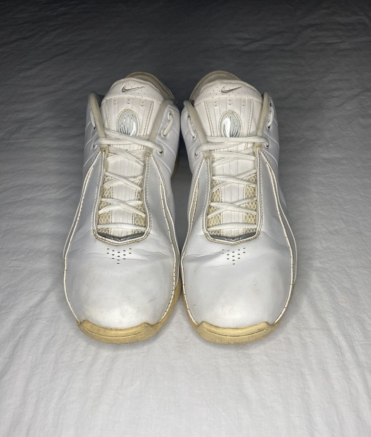 Nike Nike Uptempo Encapsulated 2009 White Vintage Mens 13 Size US 13 / EU 46 - 4 Thumbnail