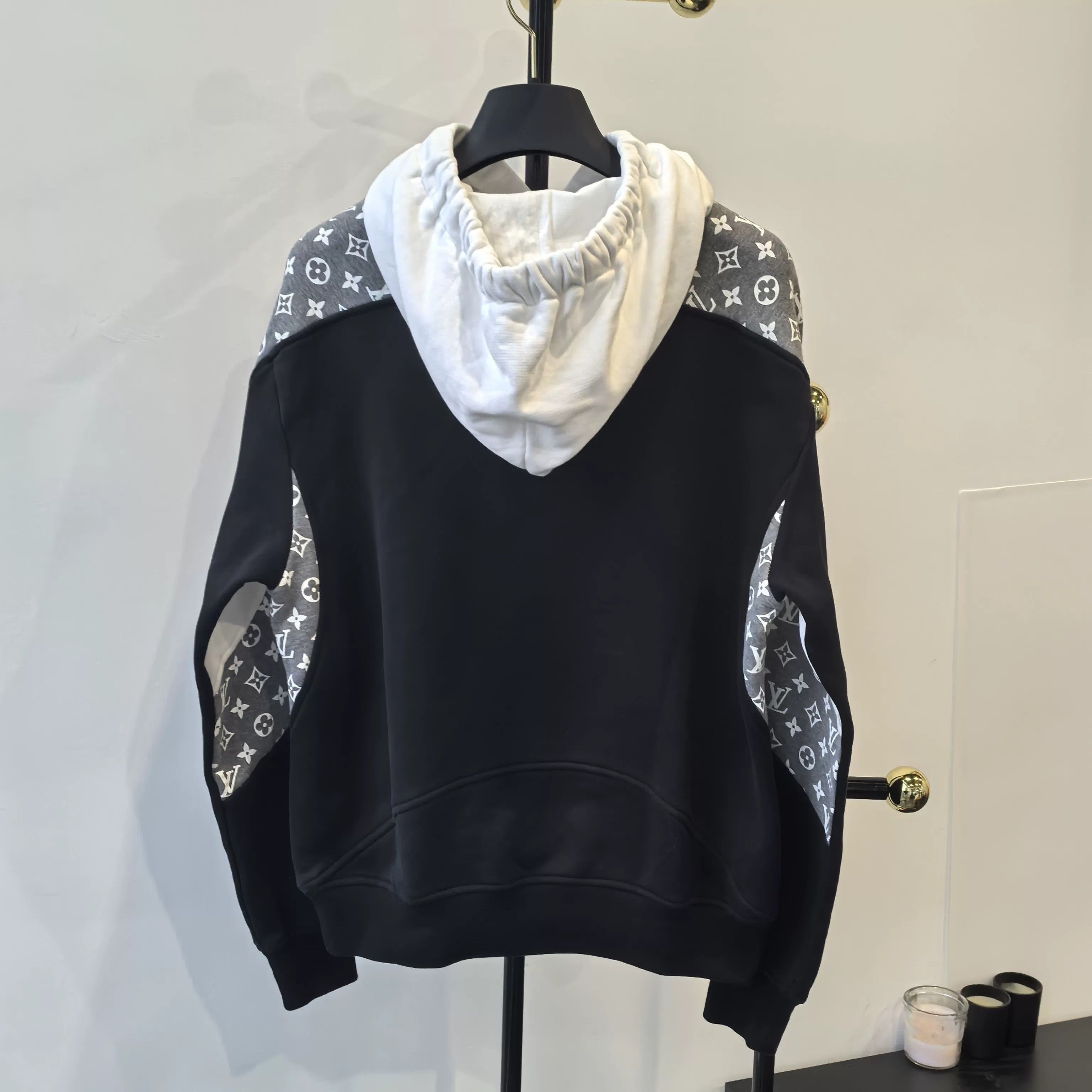 Louis Vuitton Color Blocked Hoodie Sweatshirt -2505