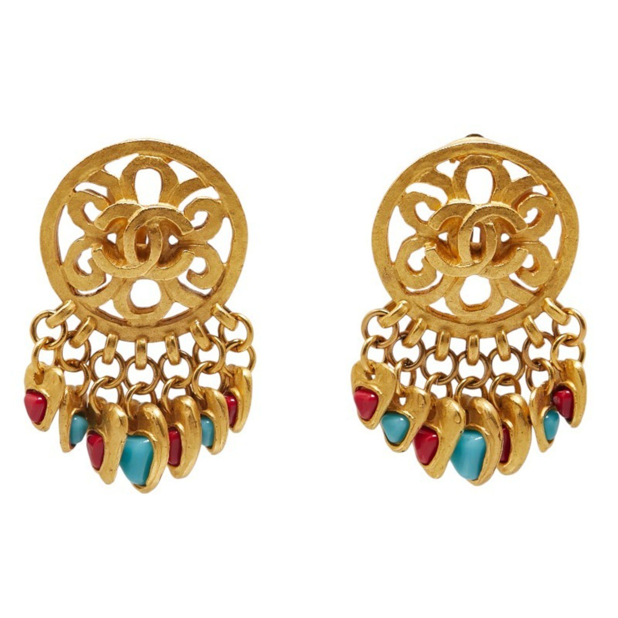 Chanel Chanel Coco Mark earring Size ONE SIZE - 1 Thumbnail
