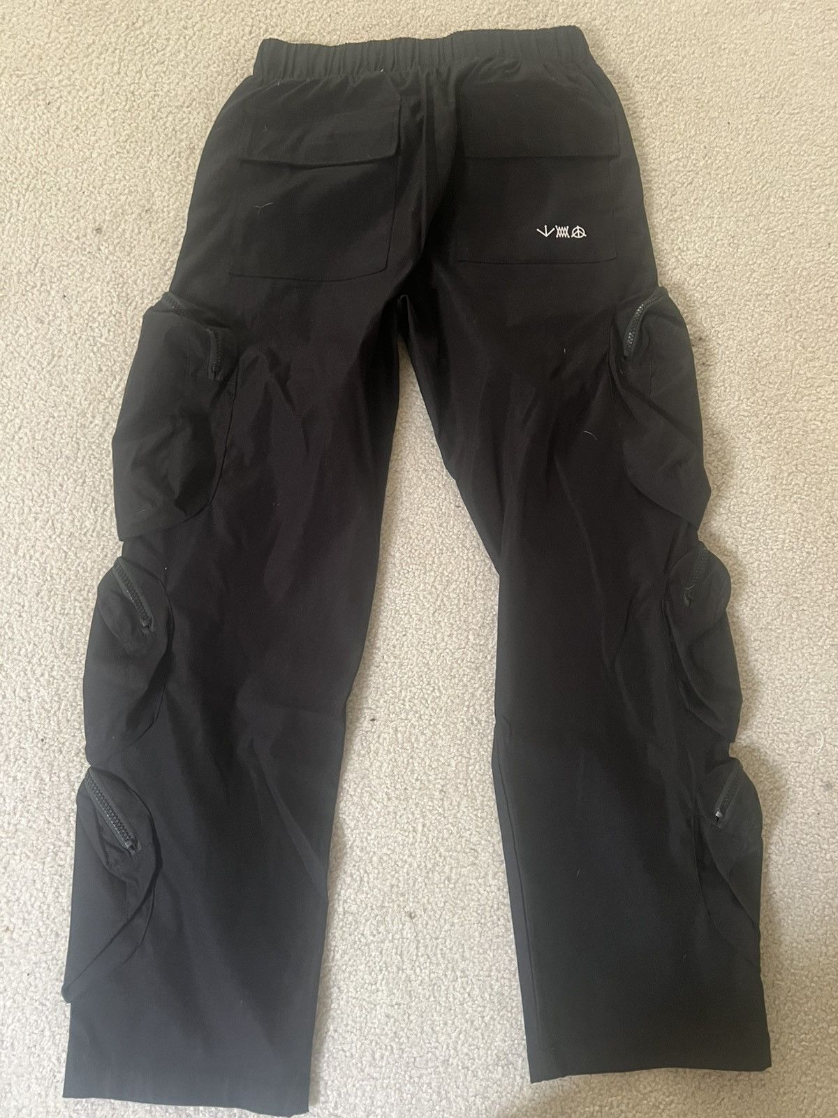 Other Cargo Pants with crazy pockets black Size US 34 / EU 50 - 1 Thumbnail