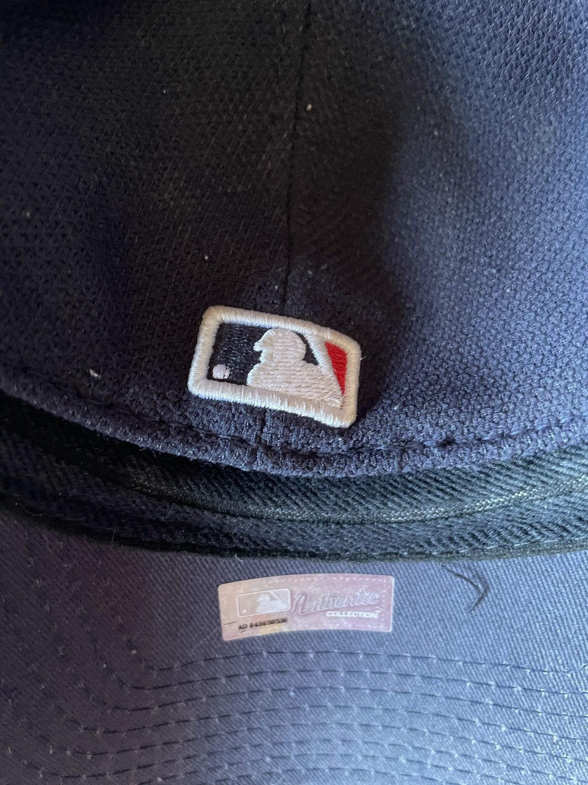 MLB × New Era New York Yankees BP 59FIFTY Men's Fitted Hat Navy S/M Size ONE SIZE - 3 Thumbnail