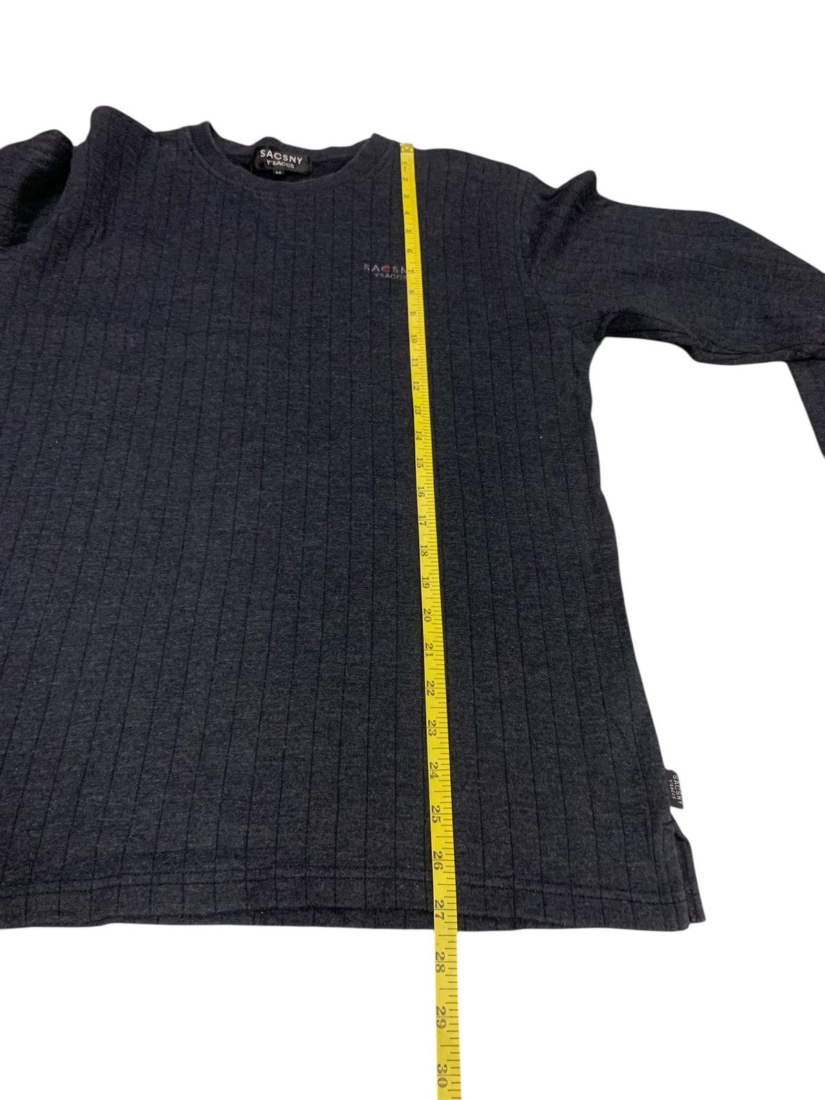 Japanese Brand × Y's × Y's for Men Sacsny Y'saccs Yohji Yamamoto Small Logo Longsleeve Shirt Size US M / EU 48-50 / 2 - 8 Thumbnail