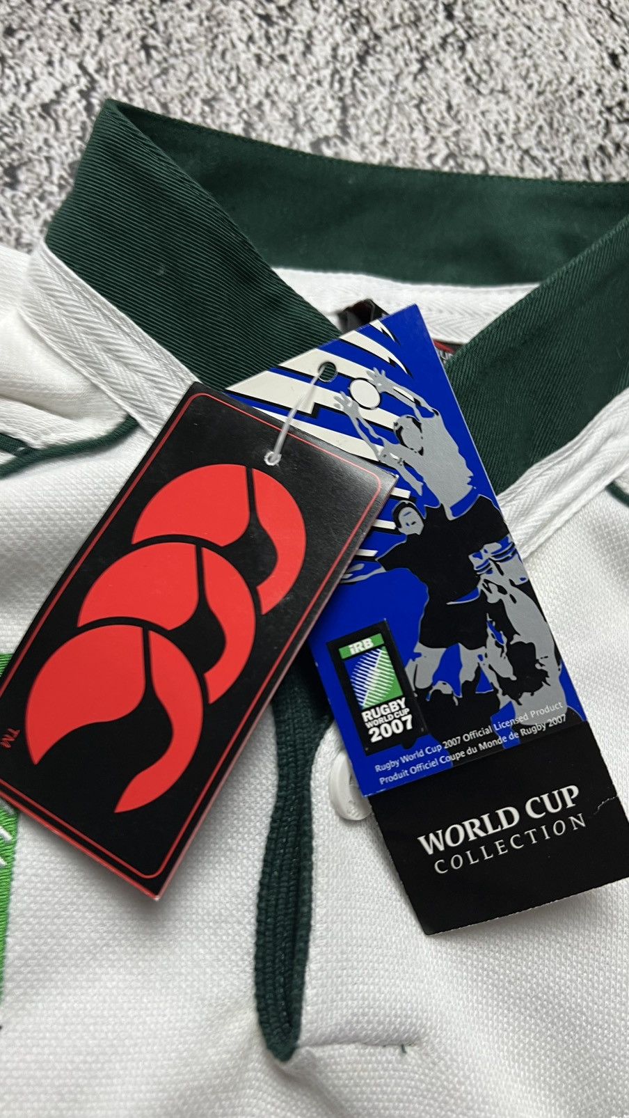 Canterbury of New Zealand NWT‼️2007 SA rugby South Africa Canterbury jersey Size US S / EU 44-46 / 1 - 6 Thumbnail