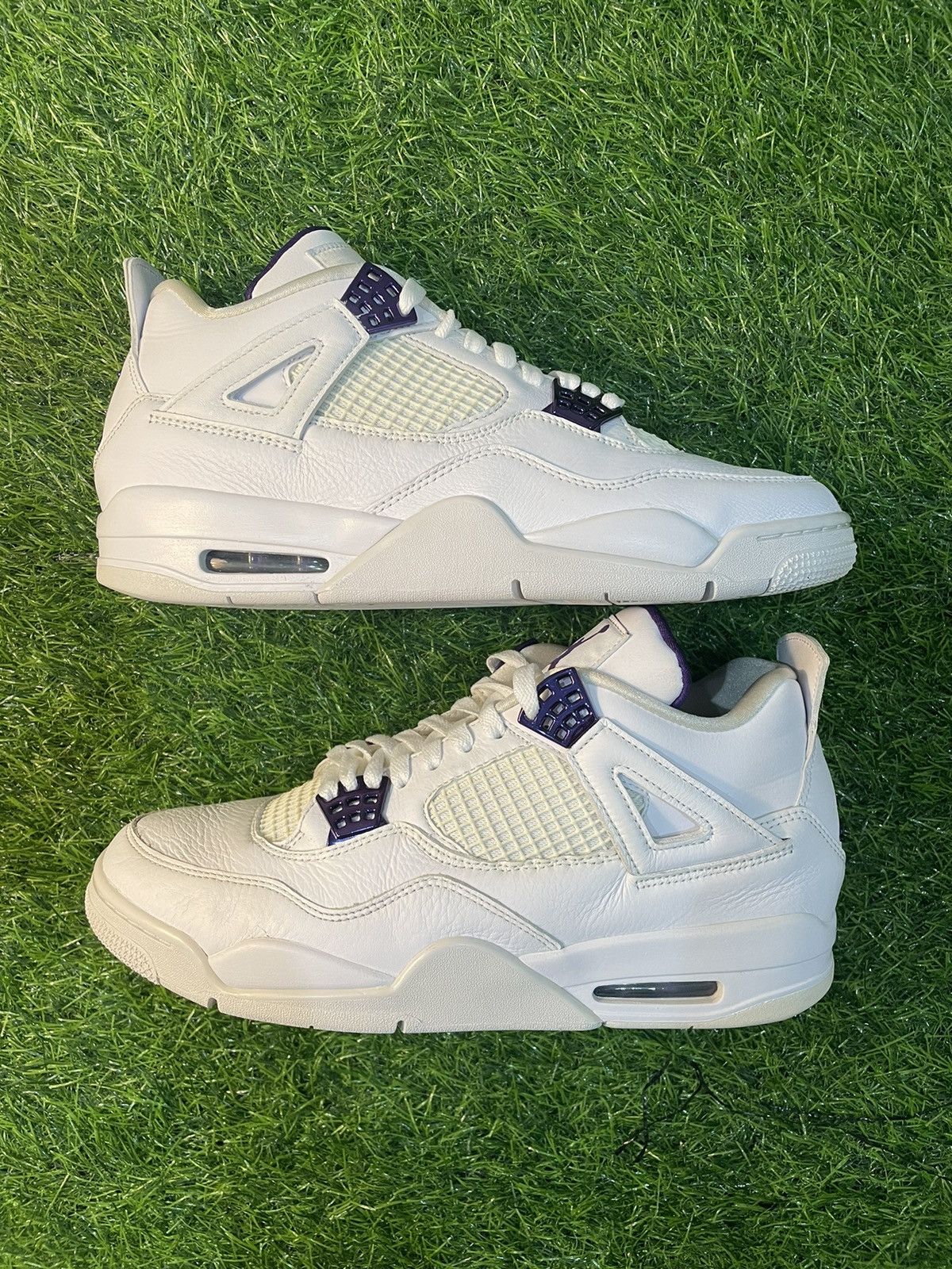 jordan 4 black blue purple