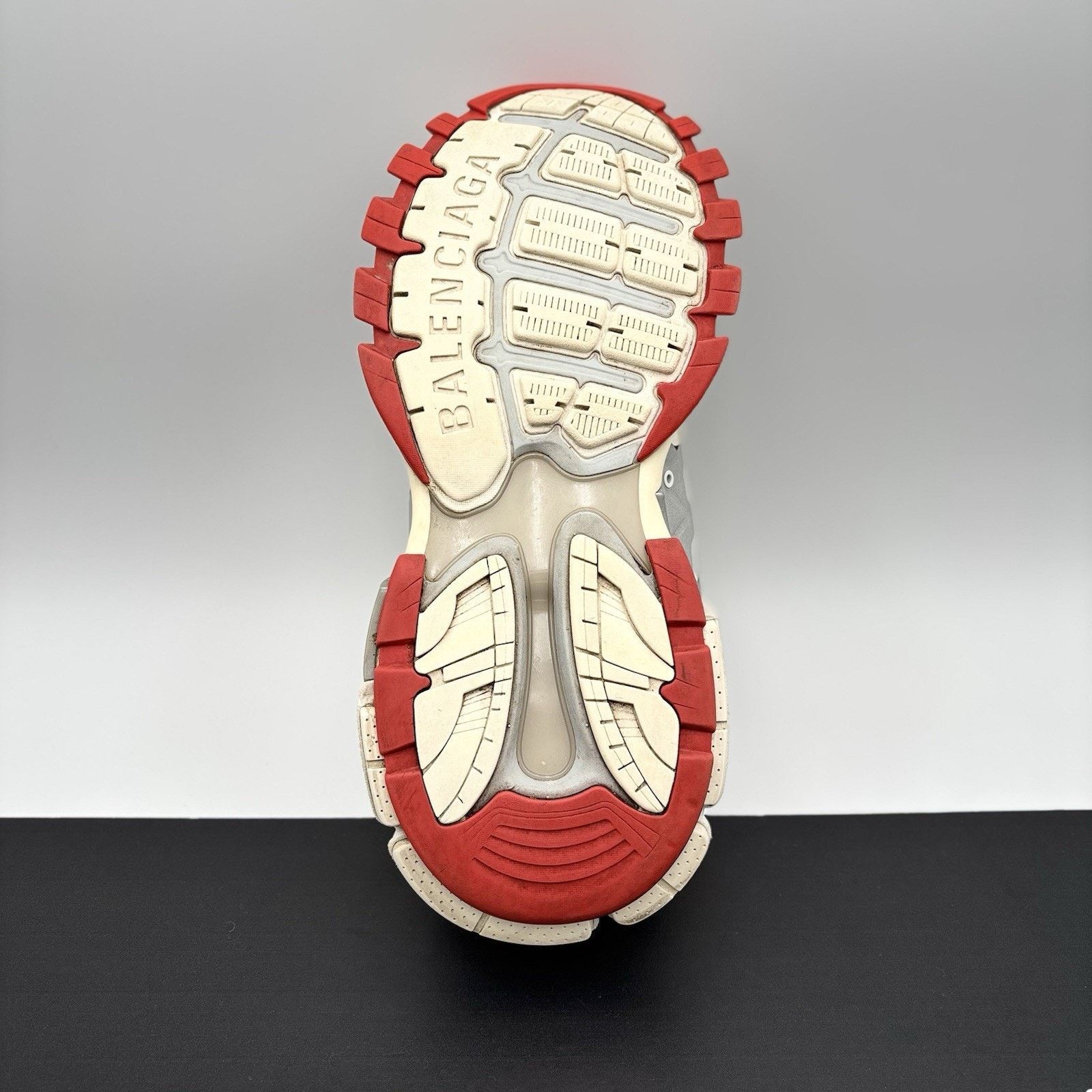 Balenciaga Balenciaga Track Sneaker ' White Red ' | GOOD CONDITION! Size US 13 / EU 46 - 8 Thumbnail