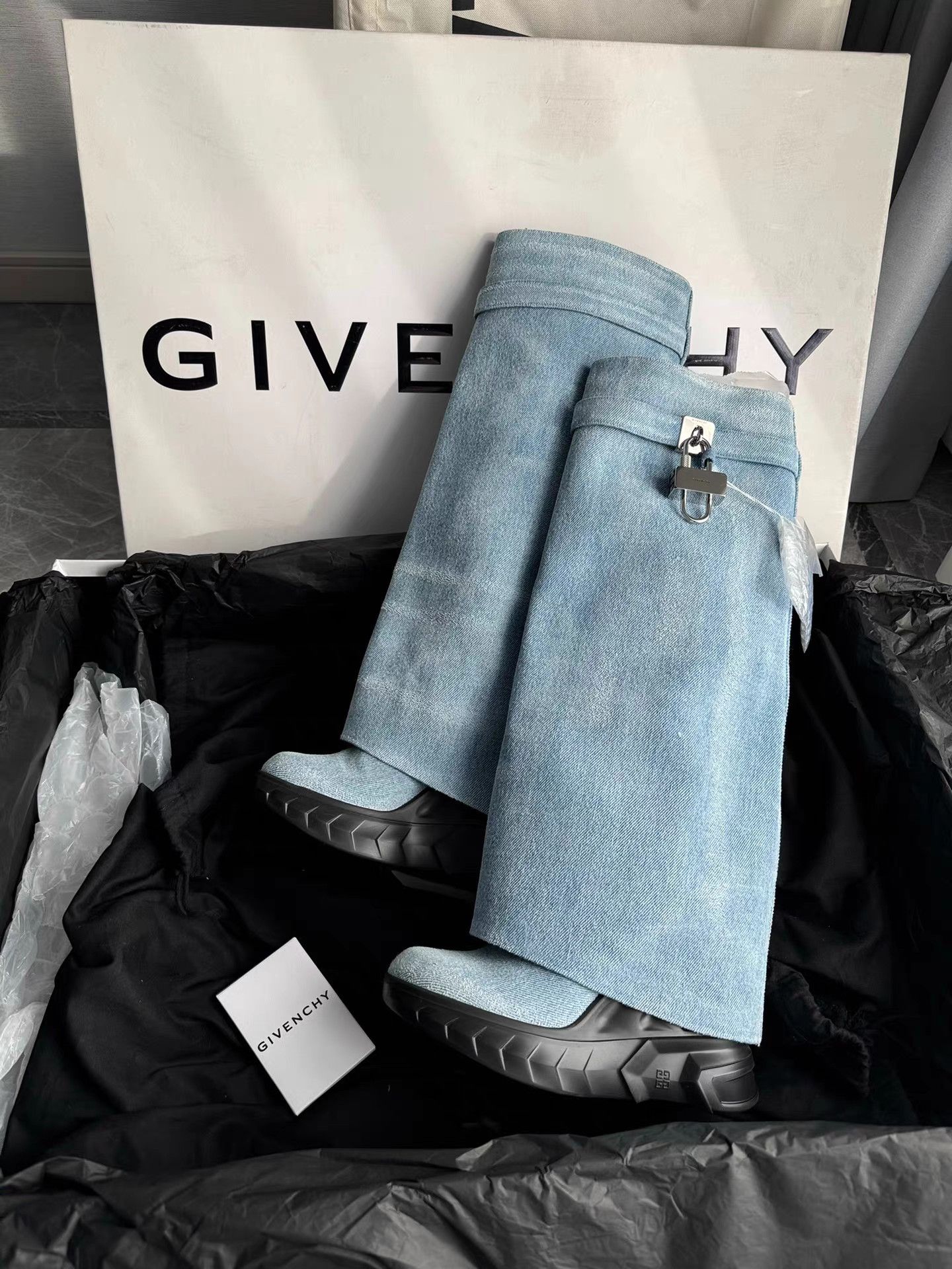 Givenchy GIVENCHY Shark Boots K6 Size US 6 / IT 36 - 1 Thumbnail