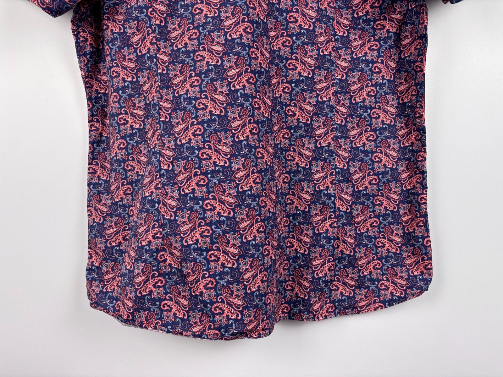 Ted Baker Ted Baker Short Sleeve Paisley Print Shirt Multicolor Size 5 Size US L / EU 52-54 / 3 - 7 Thumbnail
