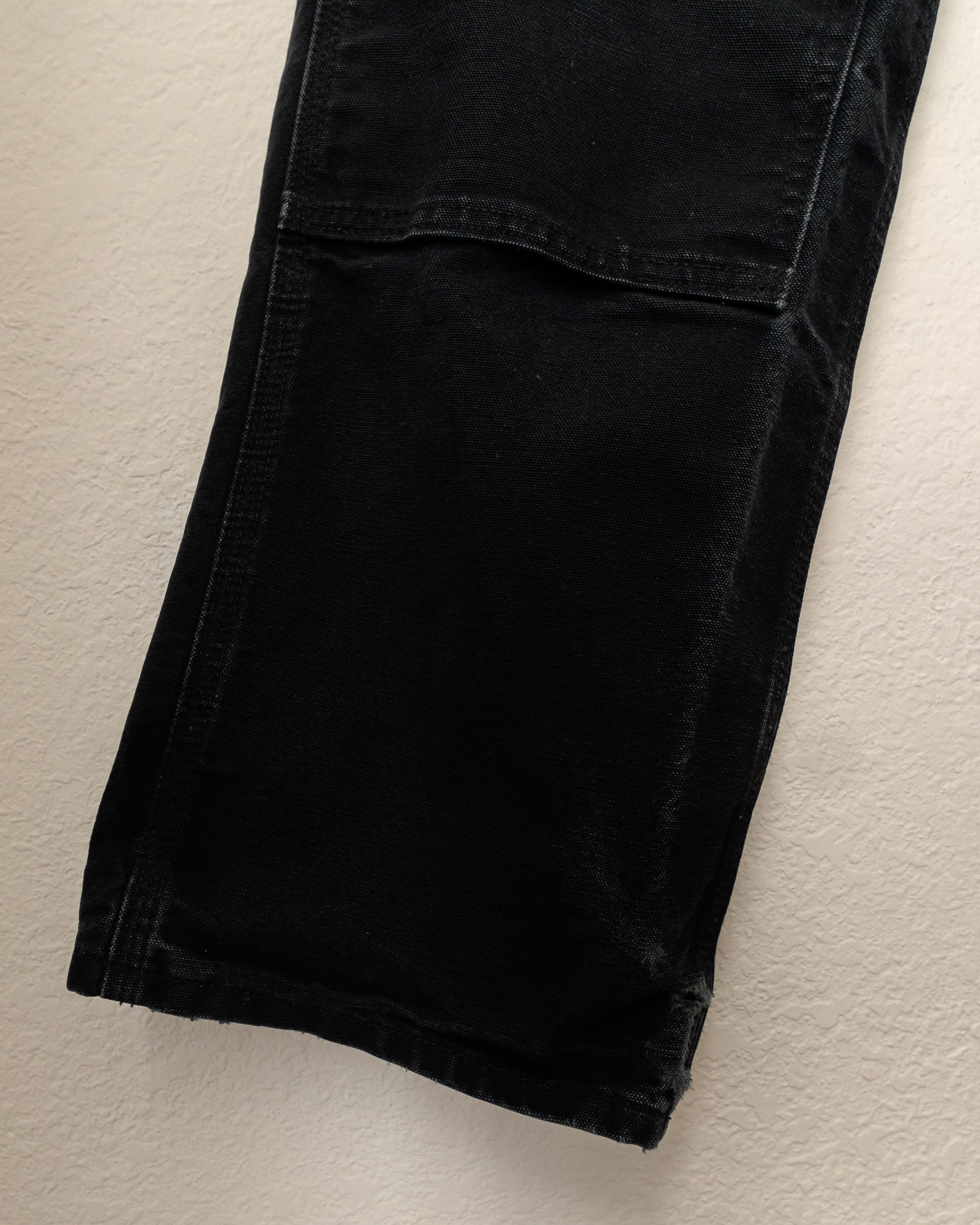 Carhartt Vintage Carhartt Double Knee Pants Faded Black Distressed Size US 32 / EU 48 - 8 Thumbnail