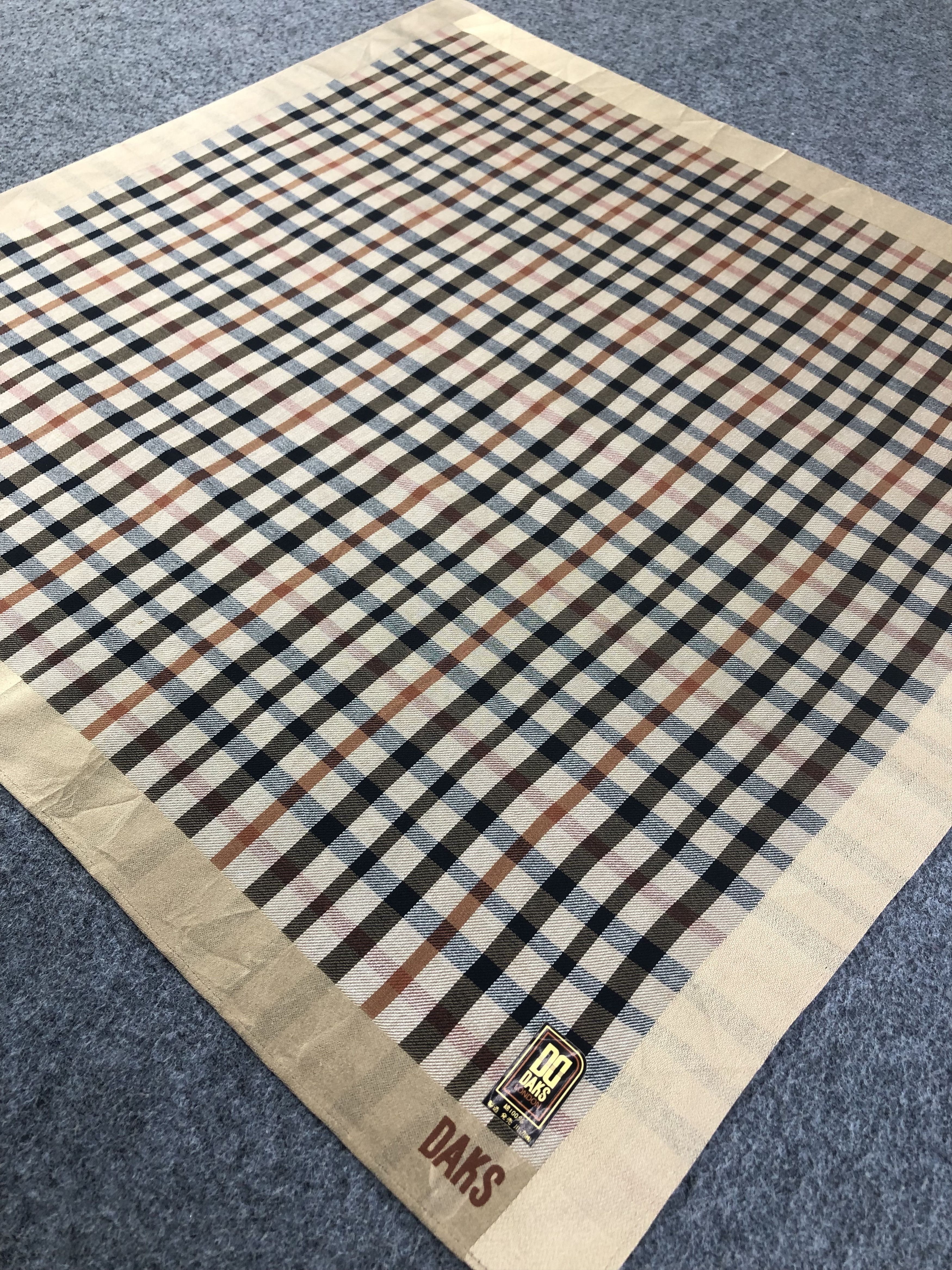 DAKS × Vintage Daks London Handkerchief / Bandana / Neckerchief Size ONE SIZE - 4 Thumbnail