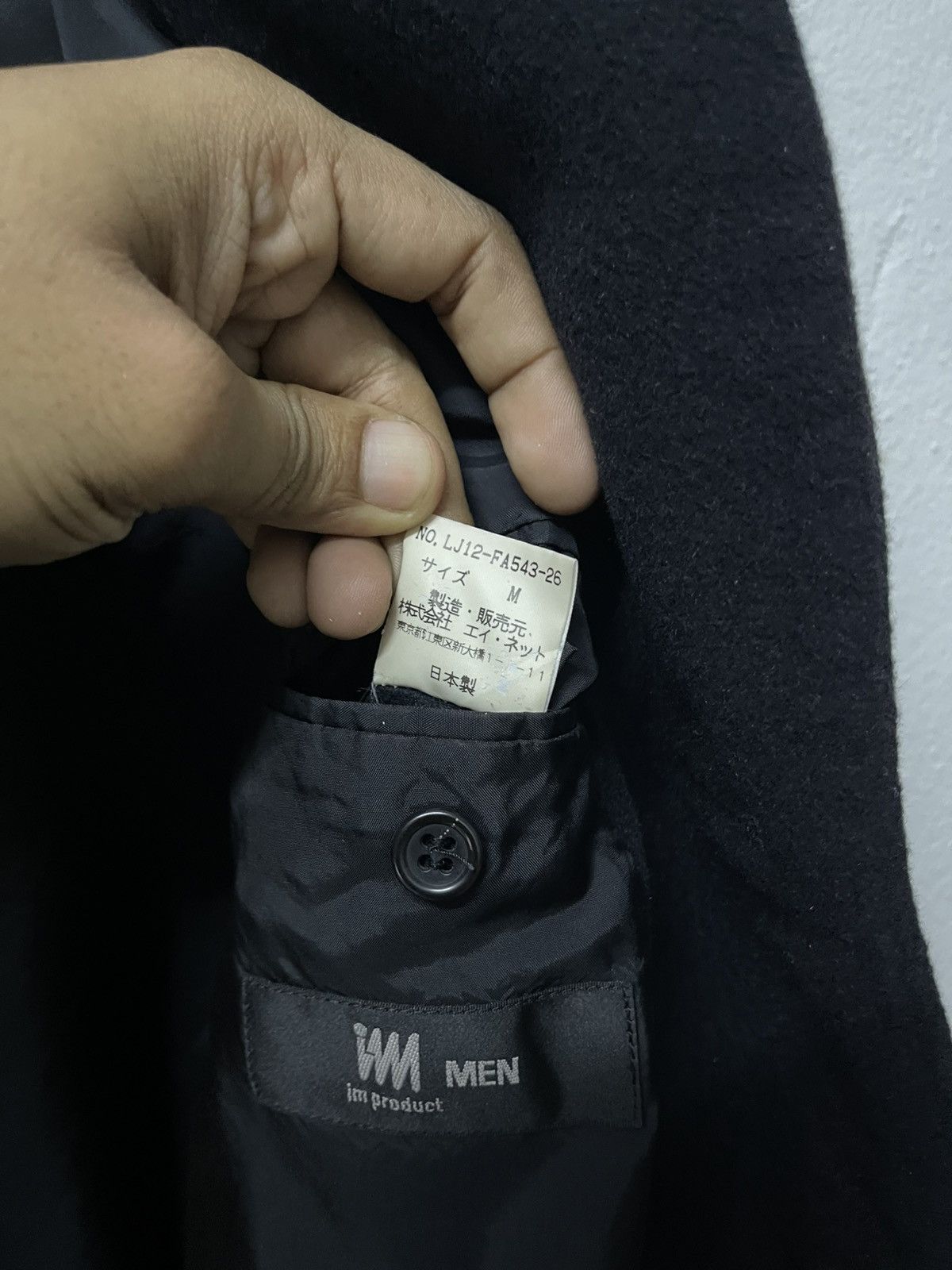 Issey Miyake 1990s IM MEN PRODUCT BY ISSEY MIYAKE CASHMERE LONG COAT Size US M / EU 48-50 / 2 - 17 Thumbnail