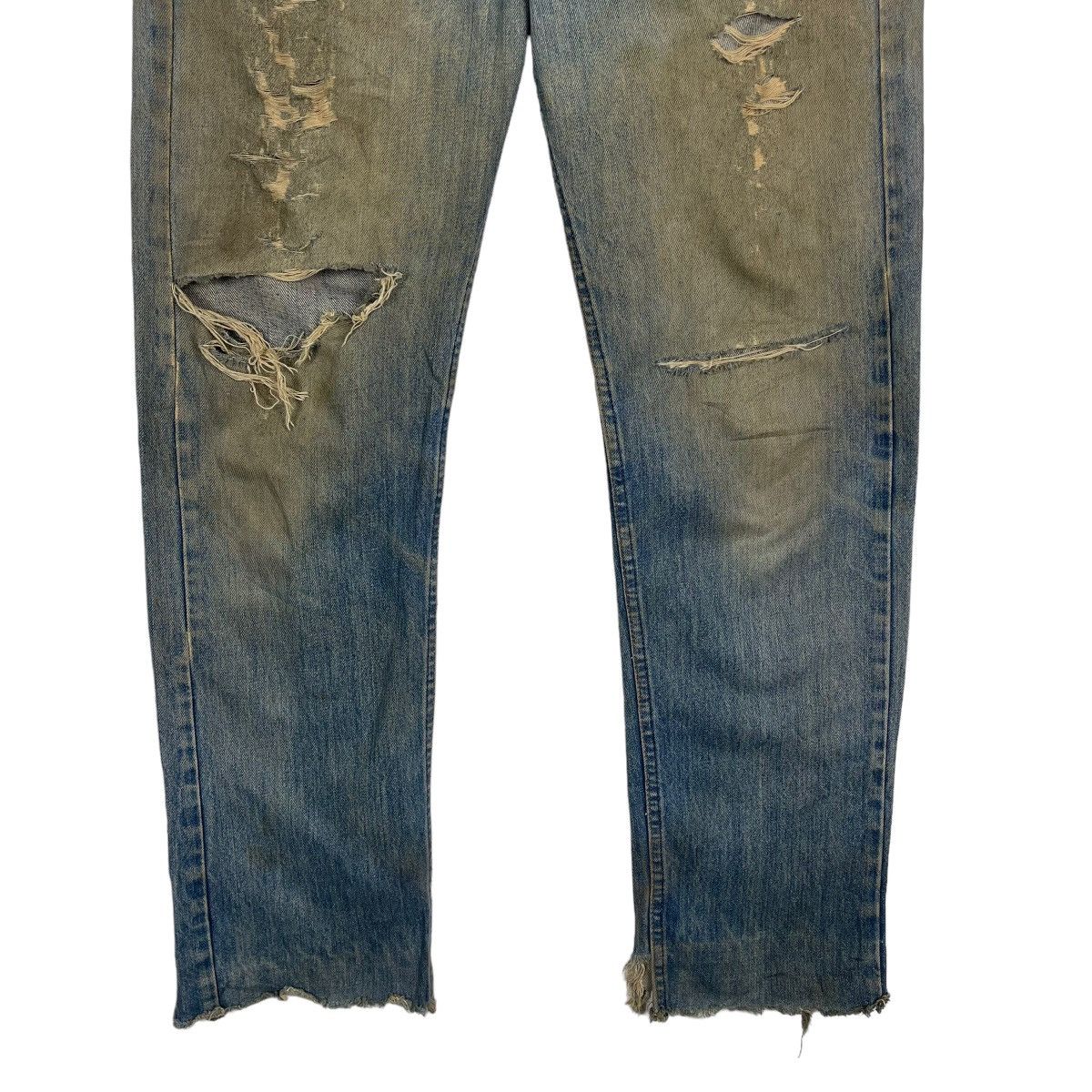 Levi's Vintage Levis Rusty Ripped Orange Tab Zipper Fly Size US 32 / EU 48 - 4 Thumbnail