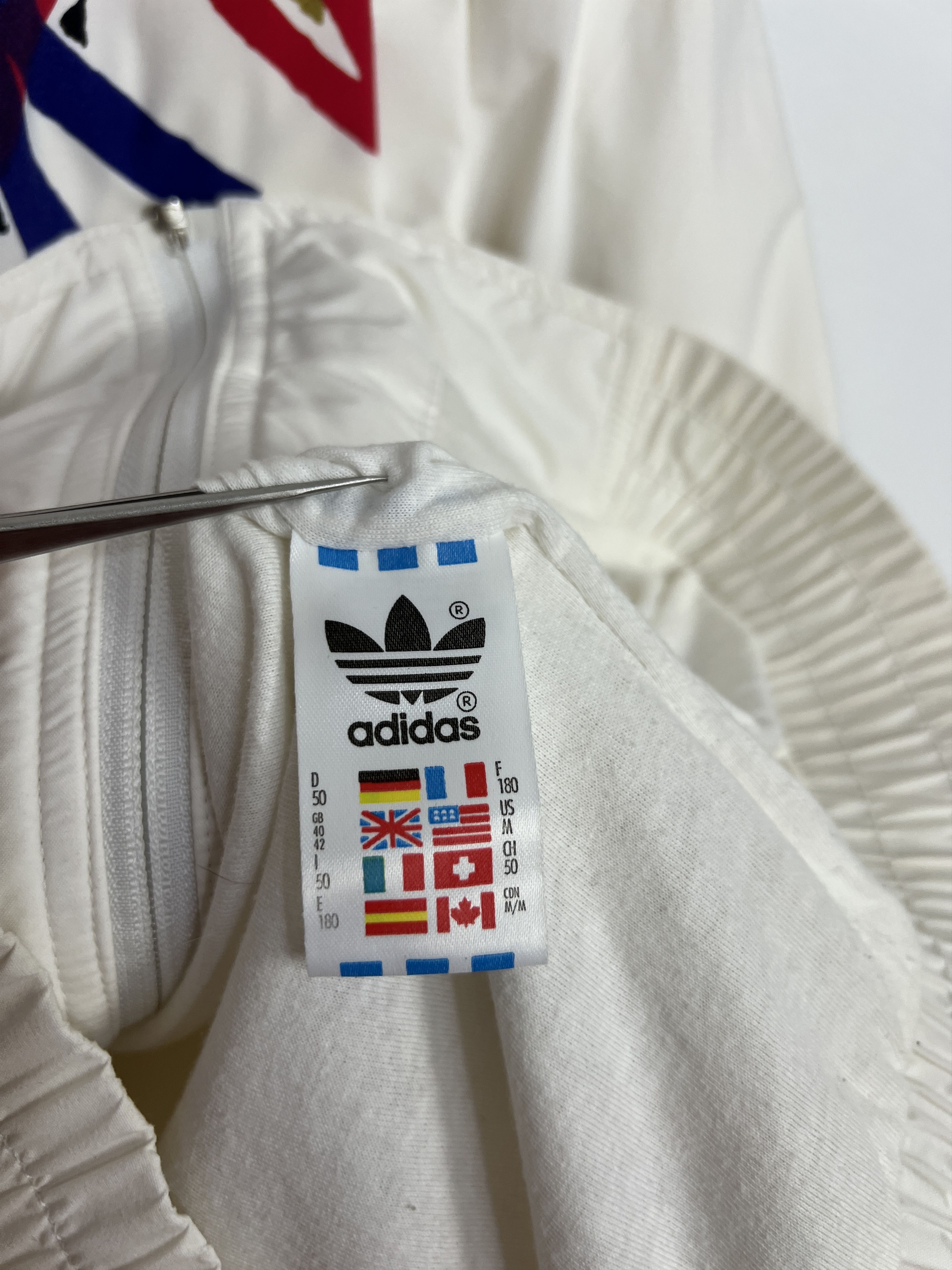 Adidas Vintage 90's Stefan Edberg Tennis WarmUp Jacket Track Top Size US M / EU 48-50 / 2 - 8 Thumbnail