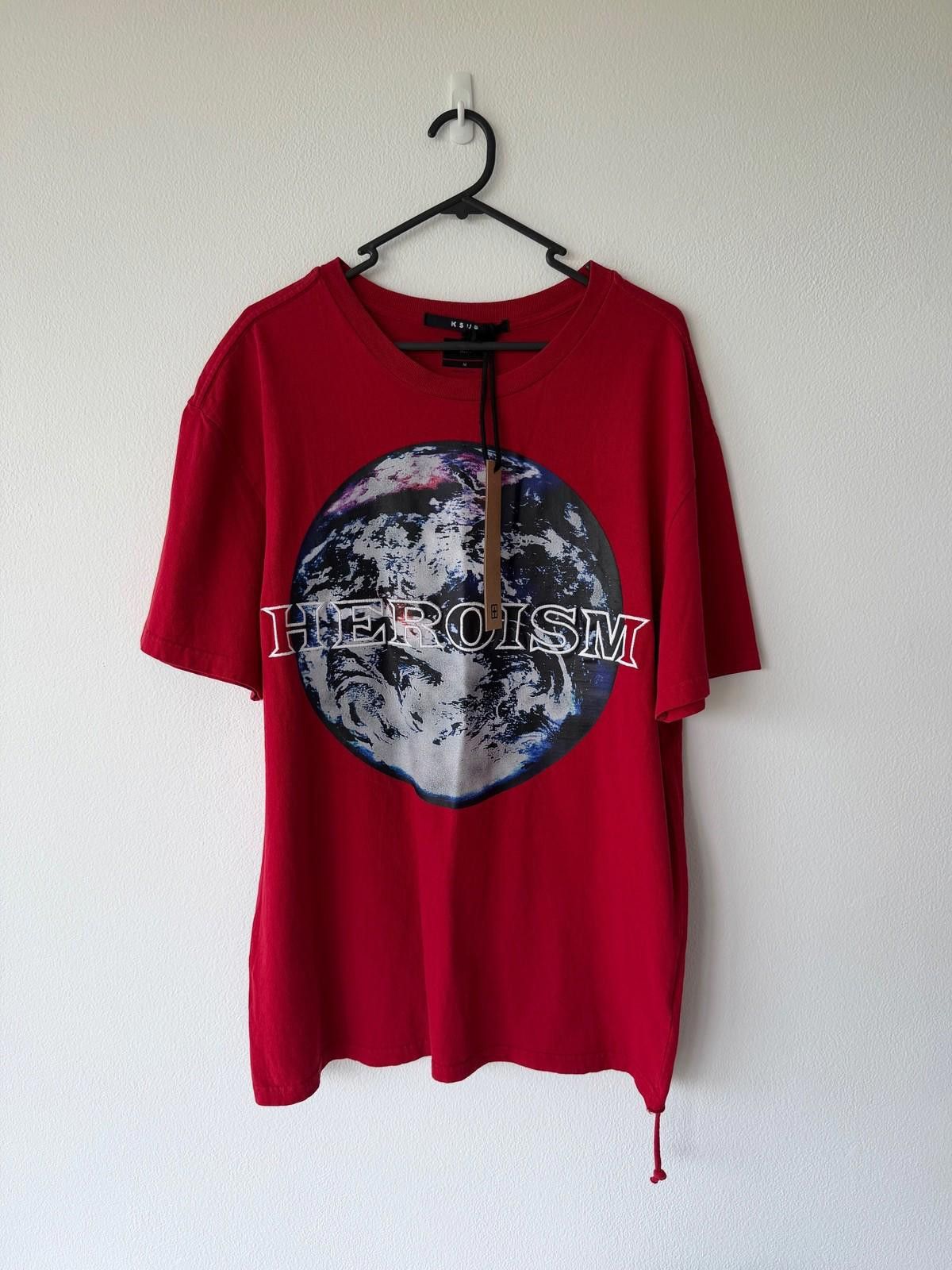 Ksubi new ksubi tee t shirt top globe biggie red medium m Size US M / EU 48-50 / 2 - 1 Thumbnail