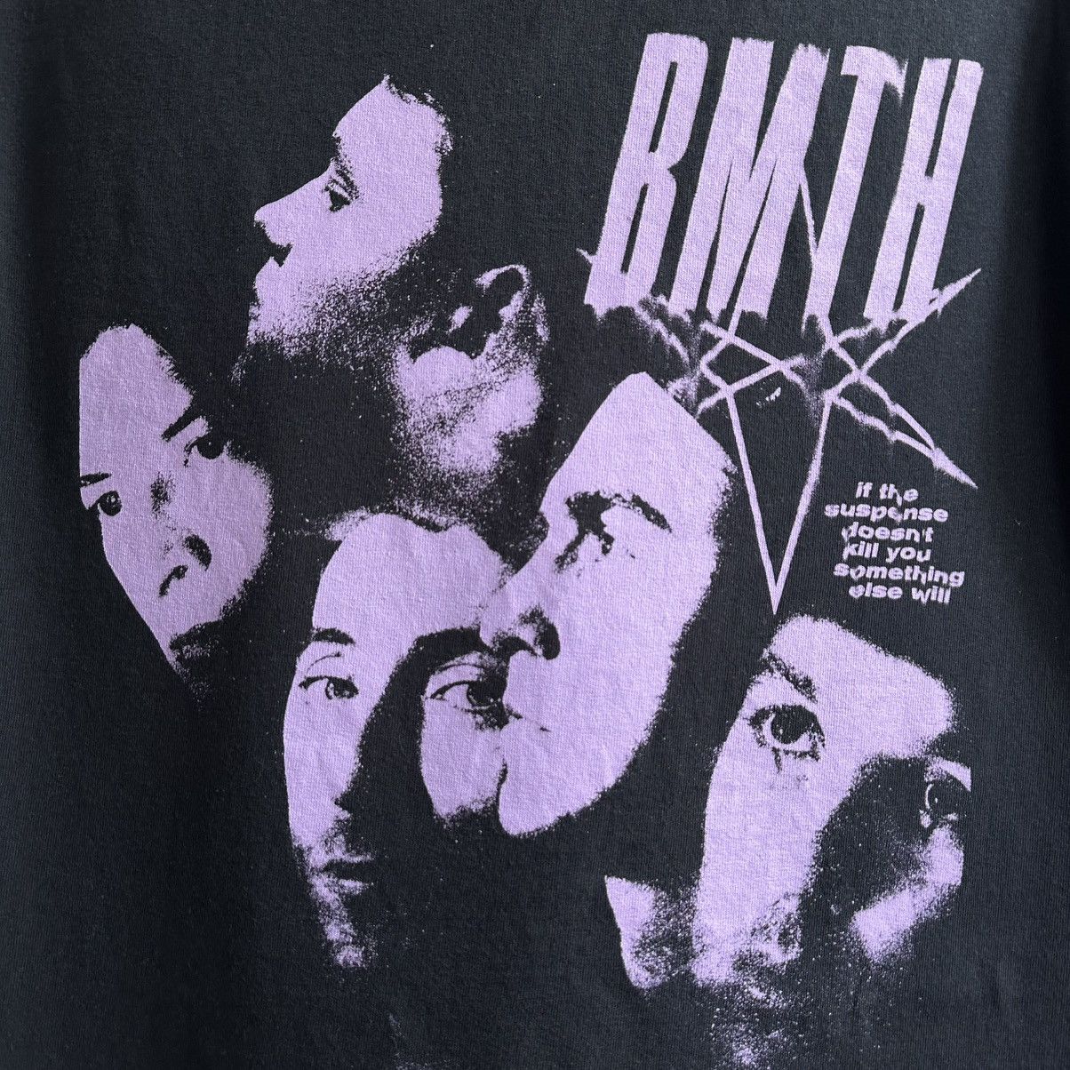 Band Tees × Vintage VINTAGE BRING ME THE HORIZON BMTH TEE Size US S / EU 44-46 / 1 - 3 Thumbnail