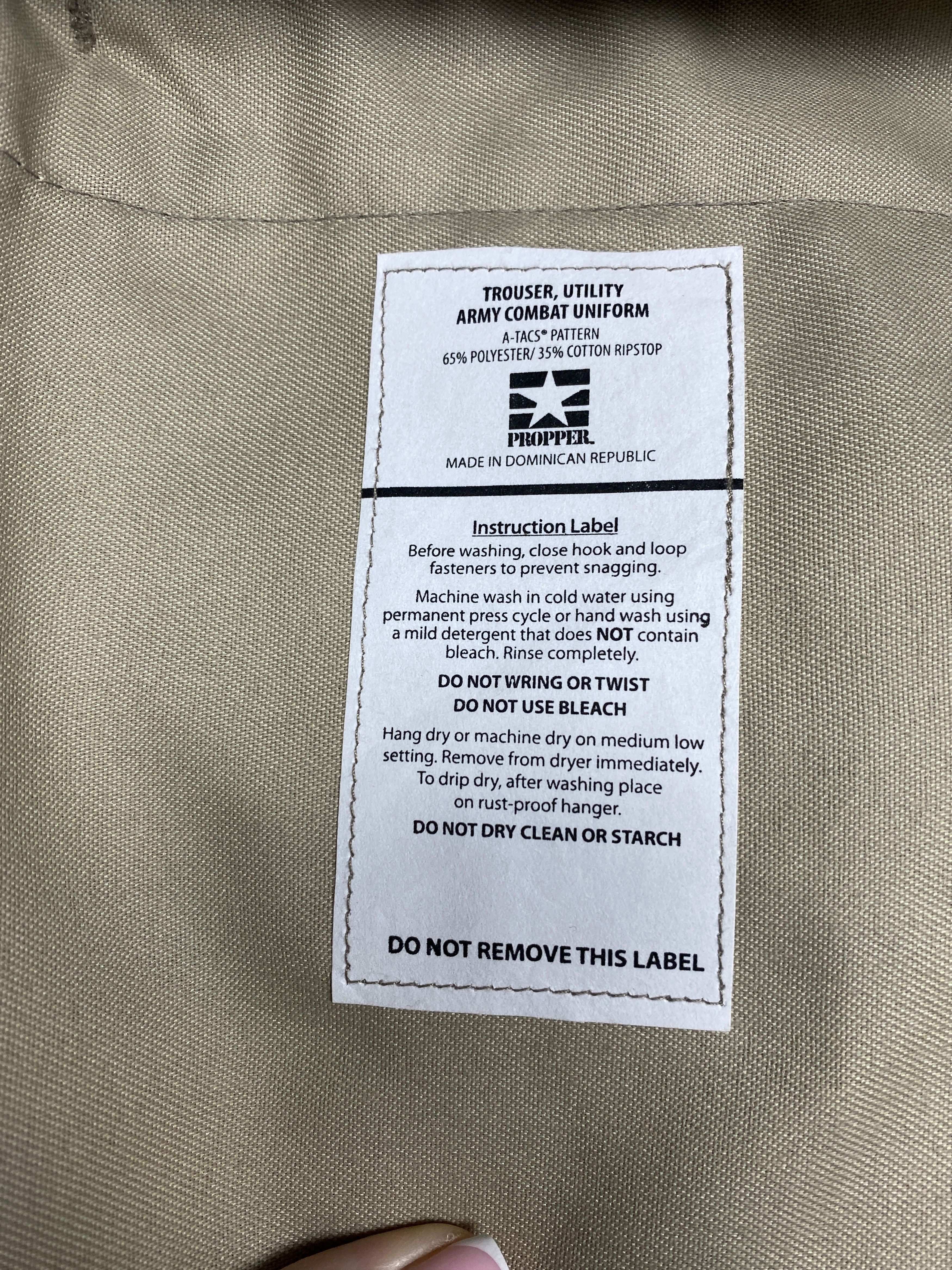 20471120 × Propper Propper Vintage Military Camo Cargo Pants Y2K Baggy Size US 32 / EU 48 - 5 Thumbnail
