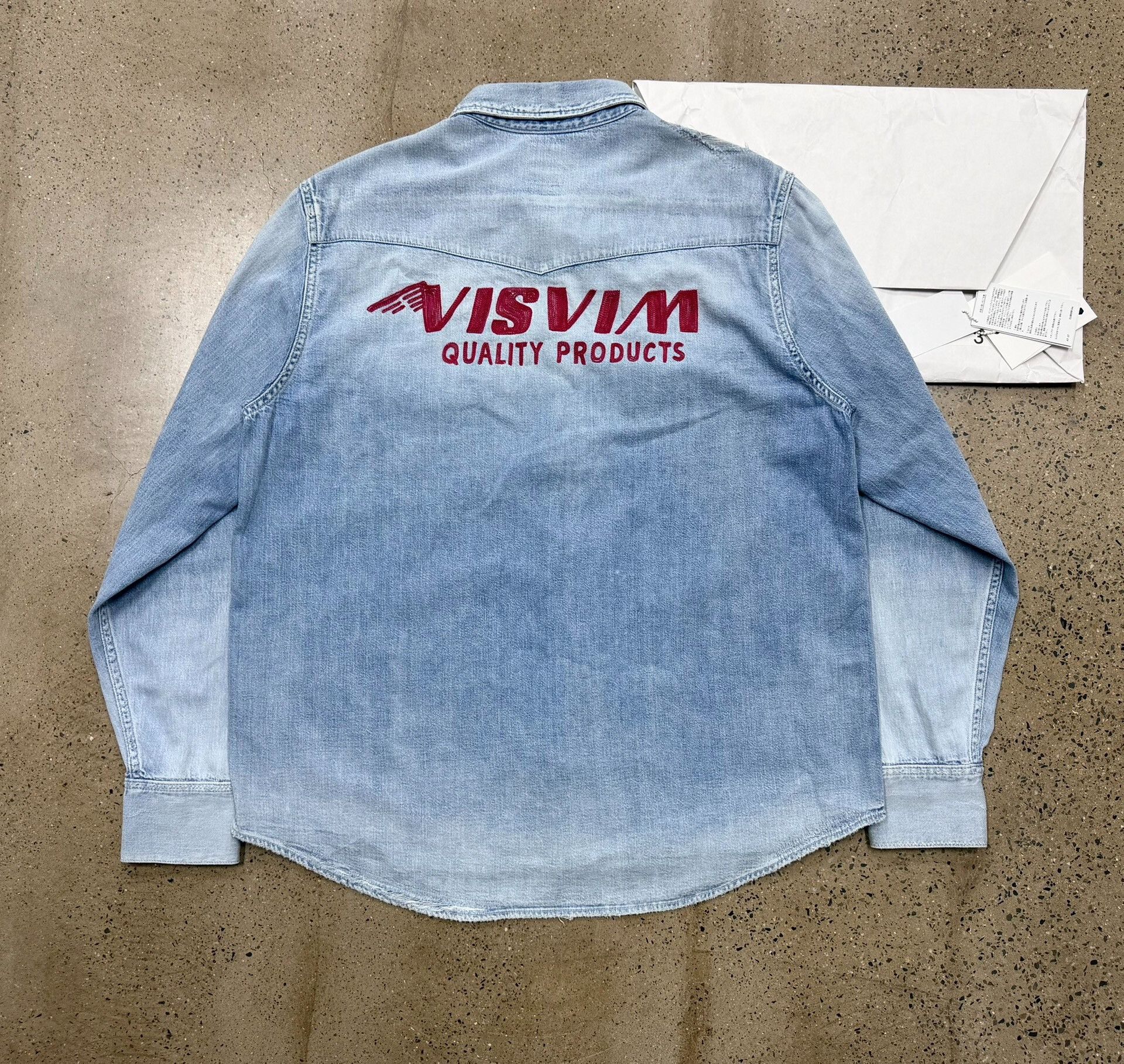 Visvim VISVIM Social Sculpture Shirt Crash Size US L / EU 52-54 / 3 - 1 Thumbnail