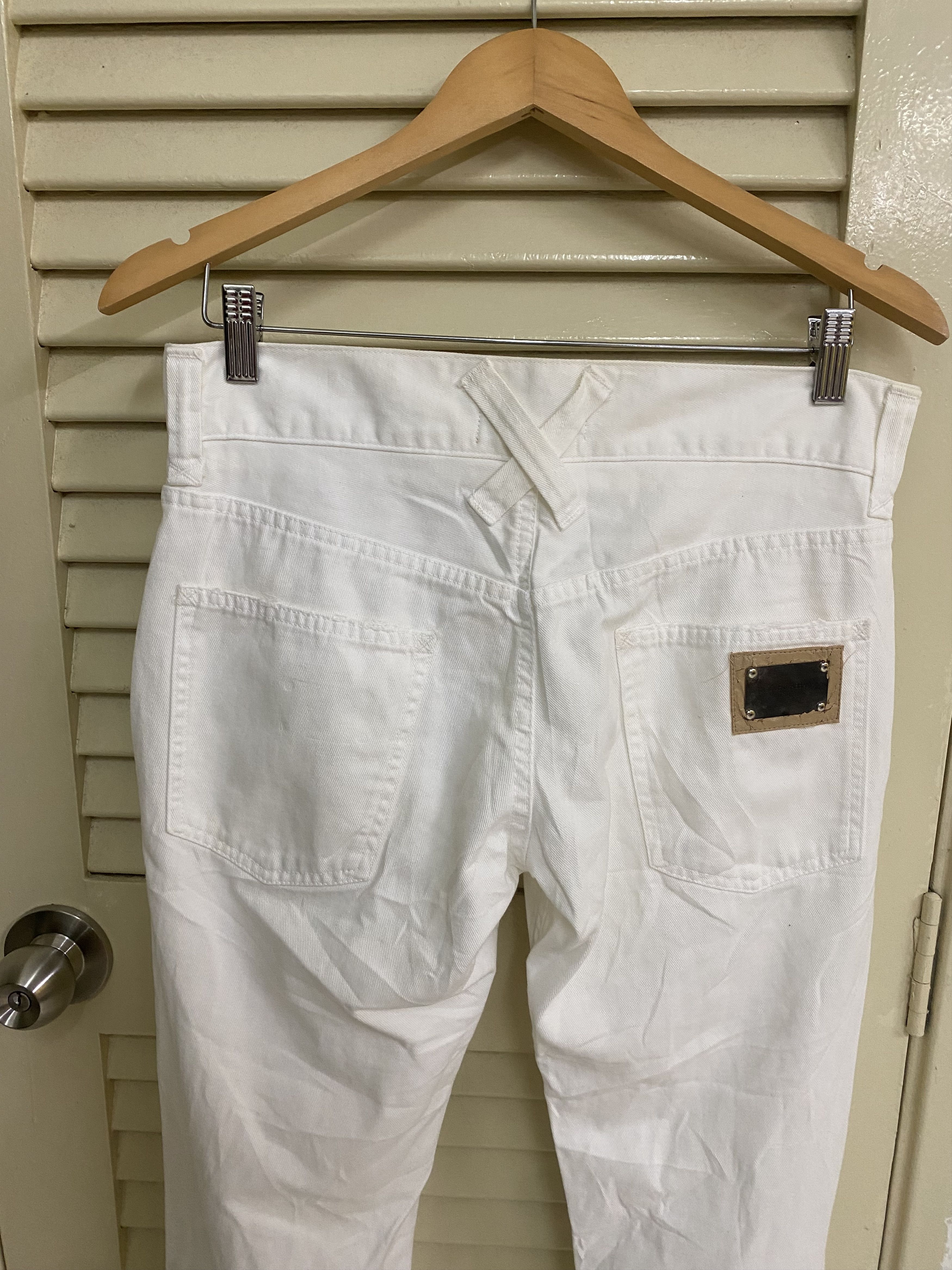 Dolce & Gabbana Dolce Gabbana Distressed Ripped Jeans Size US 32 / EU 48 - 5 Thumbnail