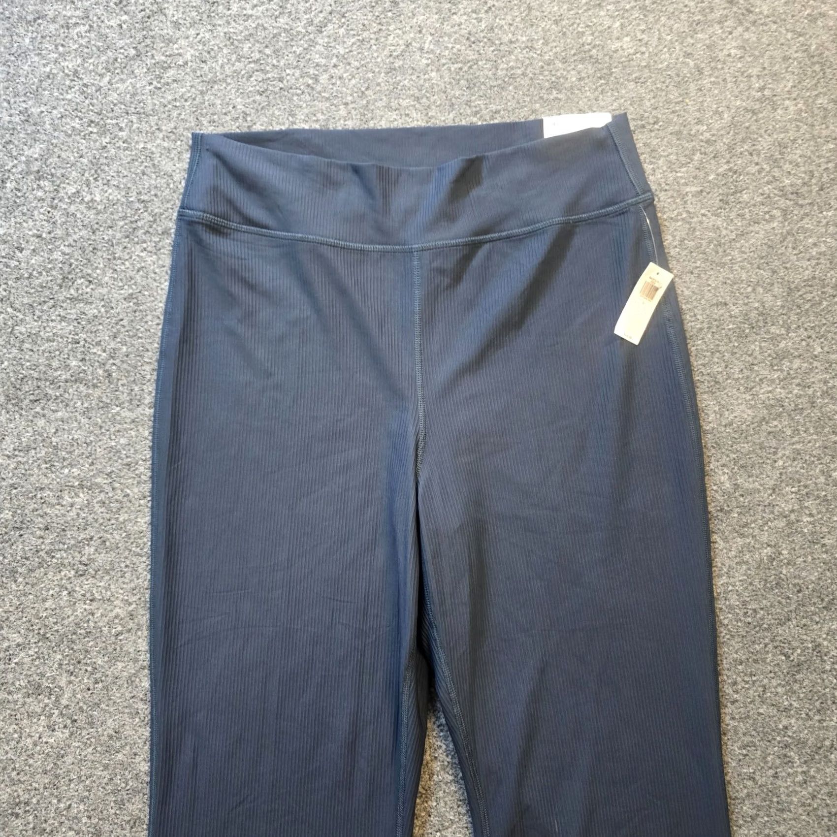 Old Navy Old Navy Pants Womens Large Blue Gray Powersoft Flare Pull On Capsule Athletic Pants Size 36" / US 14 / IT 50 - 2 Thumbnail