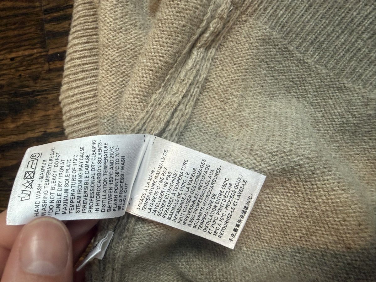 Thom Browne Thom Browne Beige Shetland Wool 4-Bar sz 5 Size US XXL / EU 58 / 5 - 8 Thumbnail