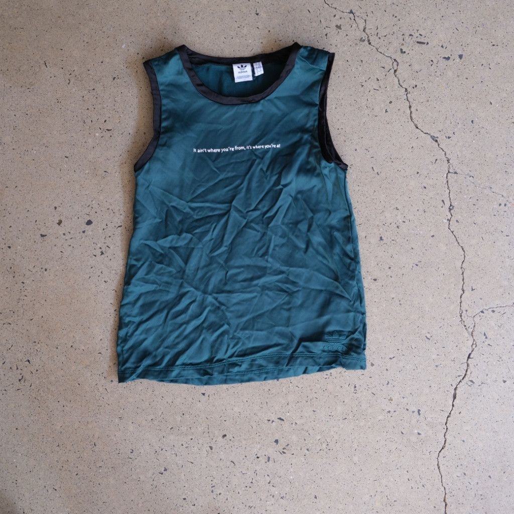 Adidas Adidas Teal Sleeveless Athletic Tank Top Size US XS / EU 42 / 0 - 1 Thumbnail