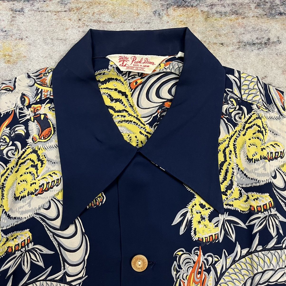 Japanese Brand × Vintage Vintage 90s Pearl Diver hawaiian shirt Size US M / EU 48-50 / 2 - 4 Thumbnail