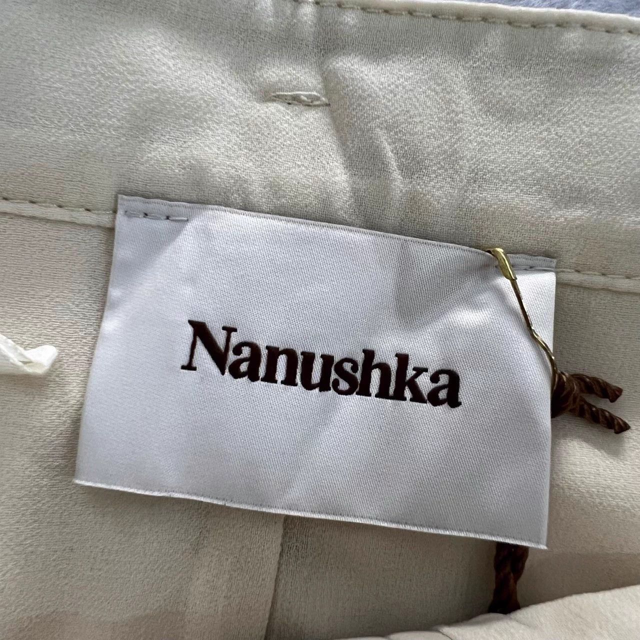 Nanushka Nanushka Beige Leather Skirt S New with tags Size 25" / US 0 / IT 36 - 3 Thumbnail
