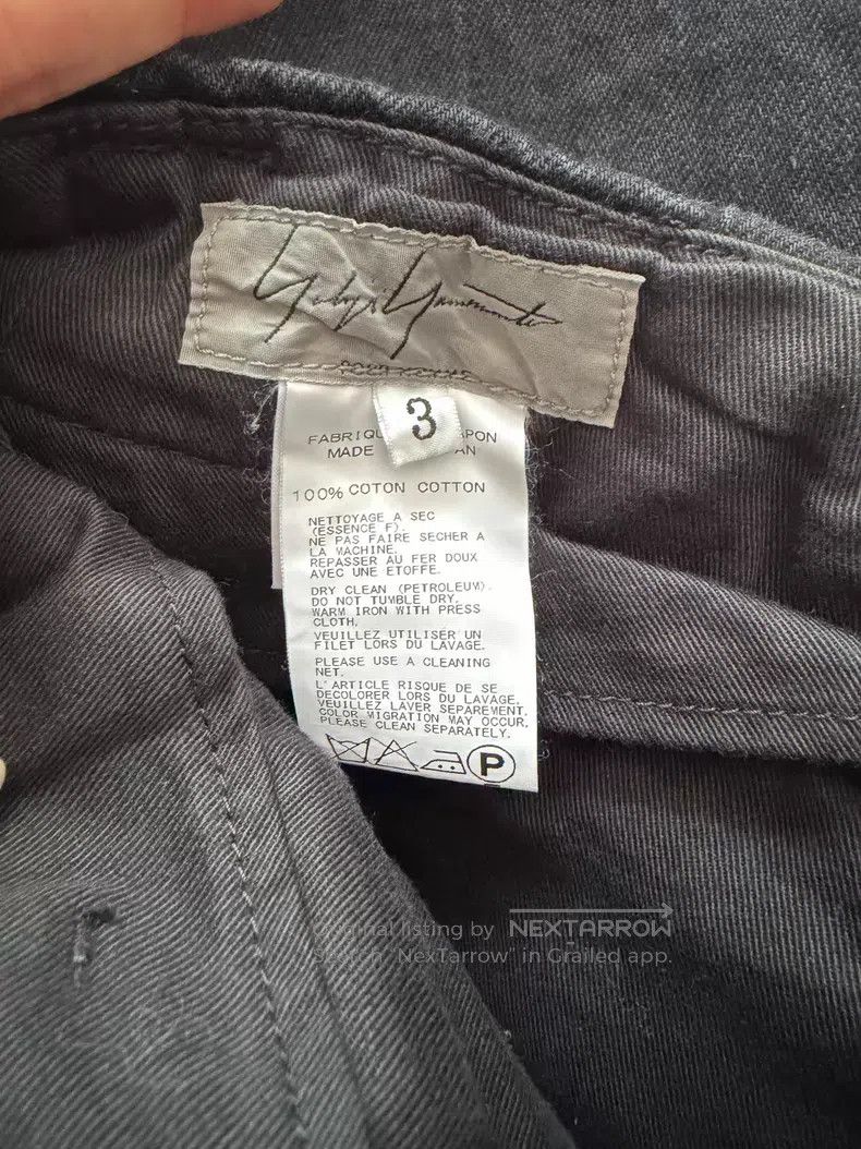 Yohji Yamamoto Yohji Yamamoto size 3 Leisure Pants Size US 30 / EU 46 - 3 Thumbnail
