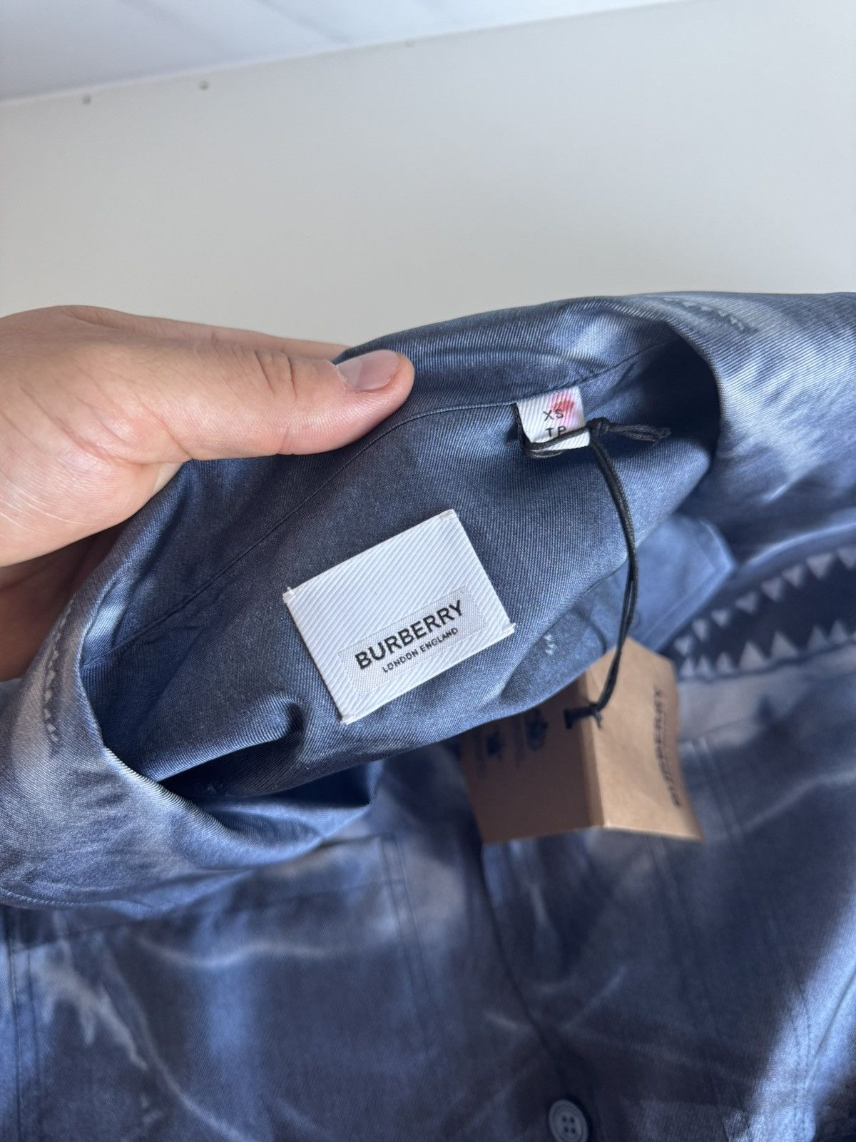 Burberry BURBERRY SILK SHIRTS | XS FIT S Size US XS / EU 42 / 0 - 14 Thumbnail