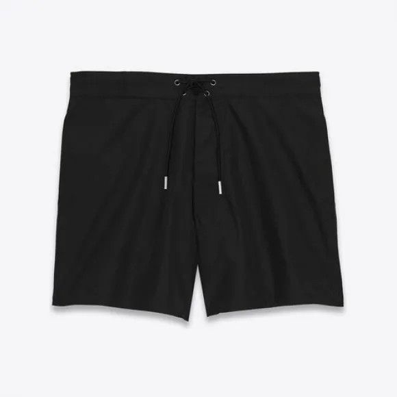 Saint Laurent Paris o1b1hav111224 Swim Shorts in Black Size US 30 / EU 46 - 1 Preview