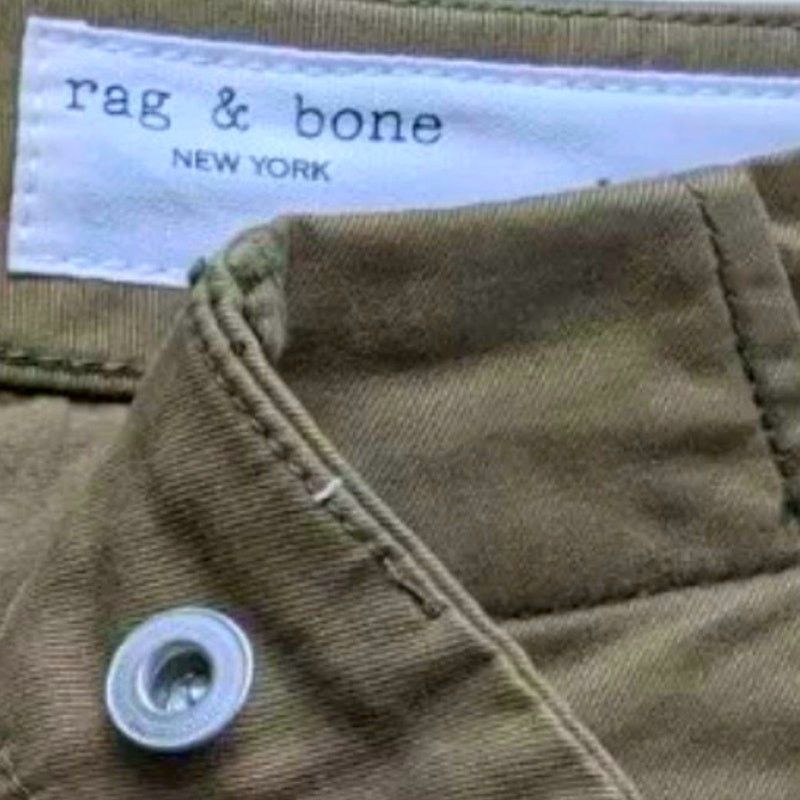 Rag & Bone Rag & Bone Chino Pants in Olive | Size 27 Size 27" / US 4 / IT 40 - 3 Thumbnail