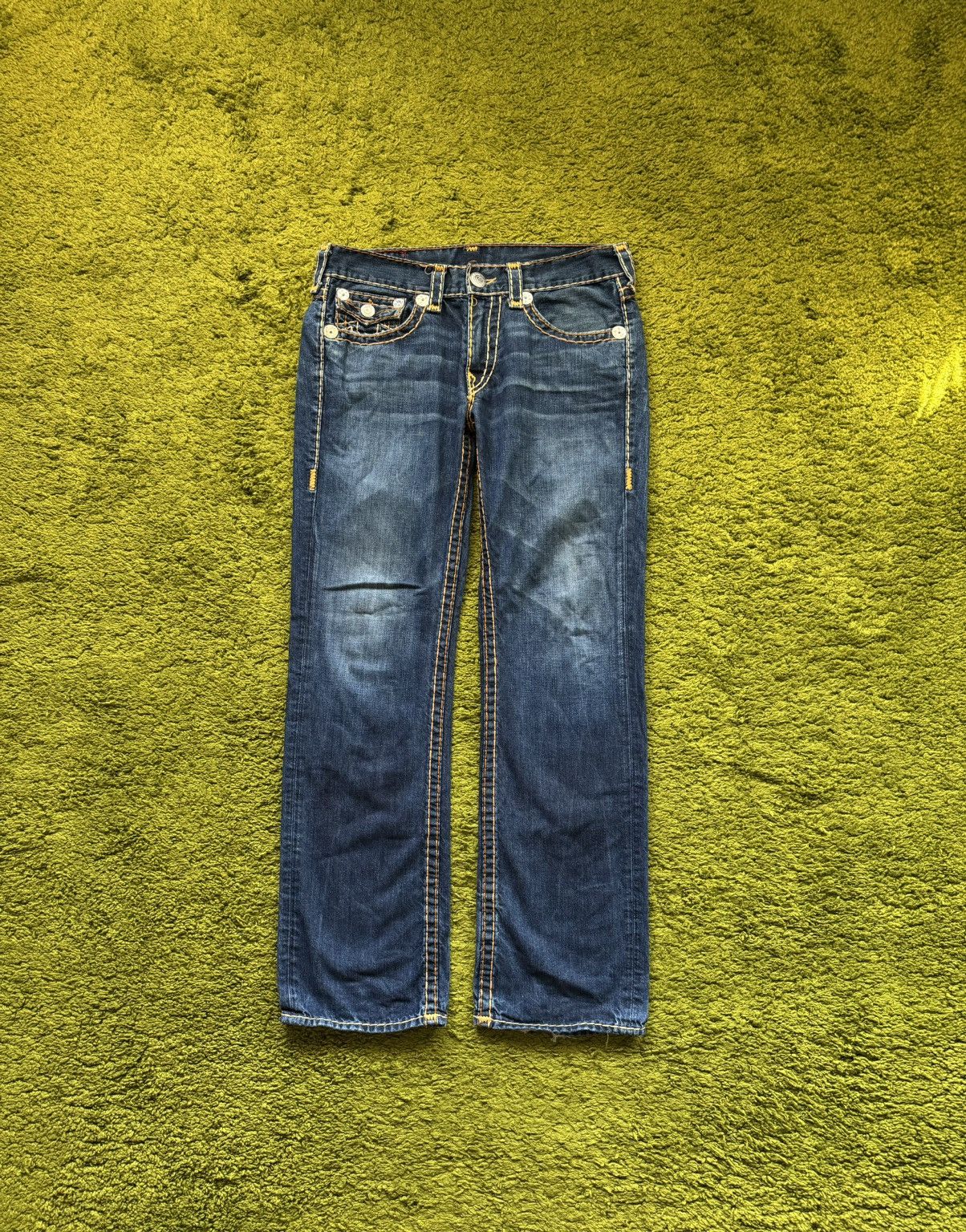 True Religion 🇺🇸 True Religion Y2K style made in USA wide leg jeans denim Size US 34 / EU 50 - 1 Thumbnail