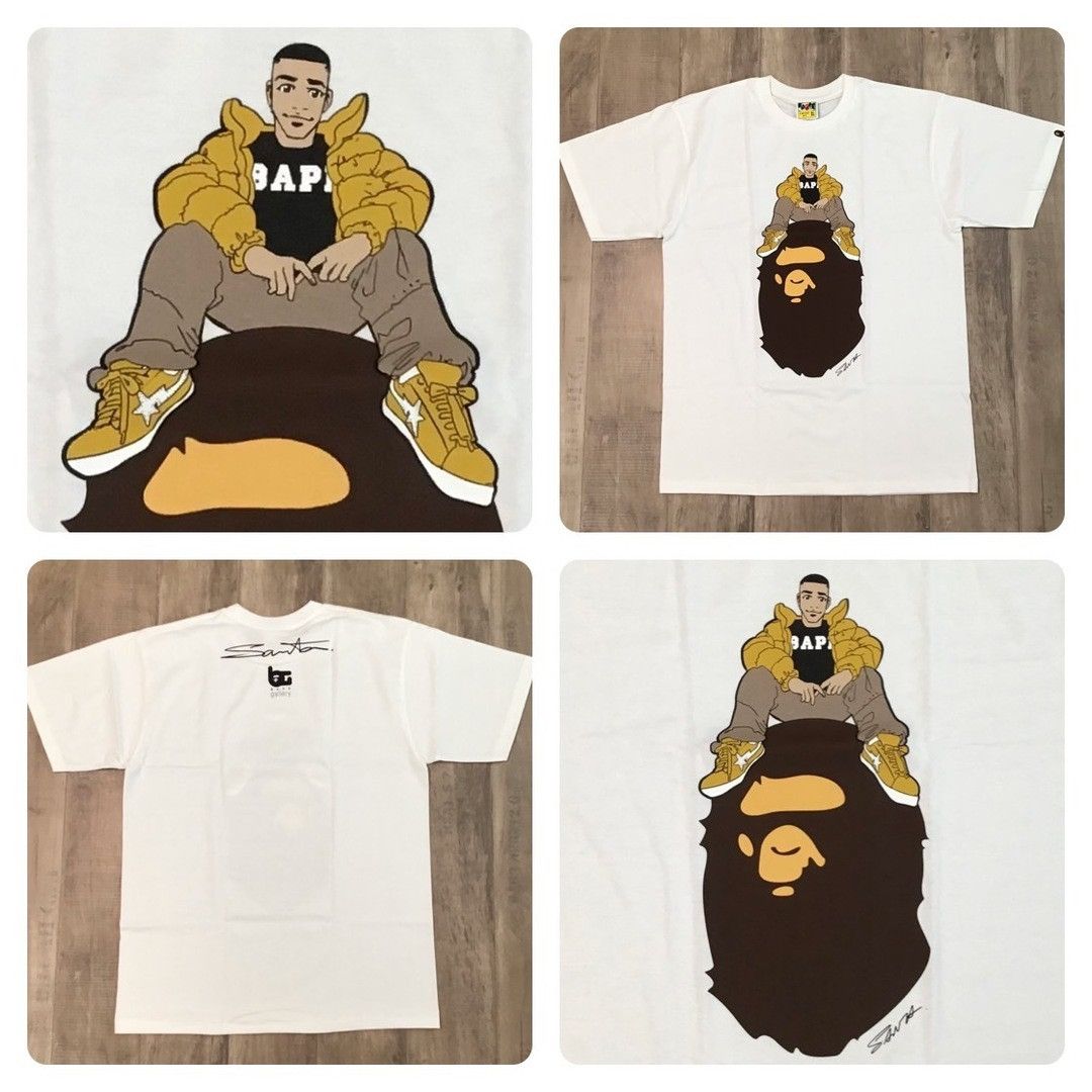 Bape BAPE x Santa Inoue BAPE GALLERY ART T-shirt a bathing ape Size US XL / EU 56 / 4 - 1 Thumbnail